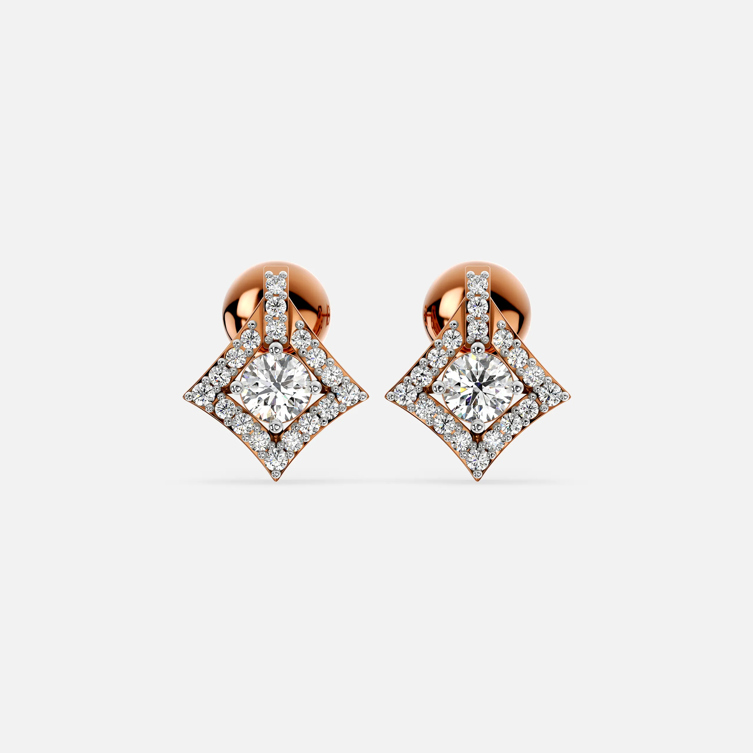 Versatile Prism Diamond Earrings