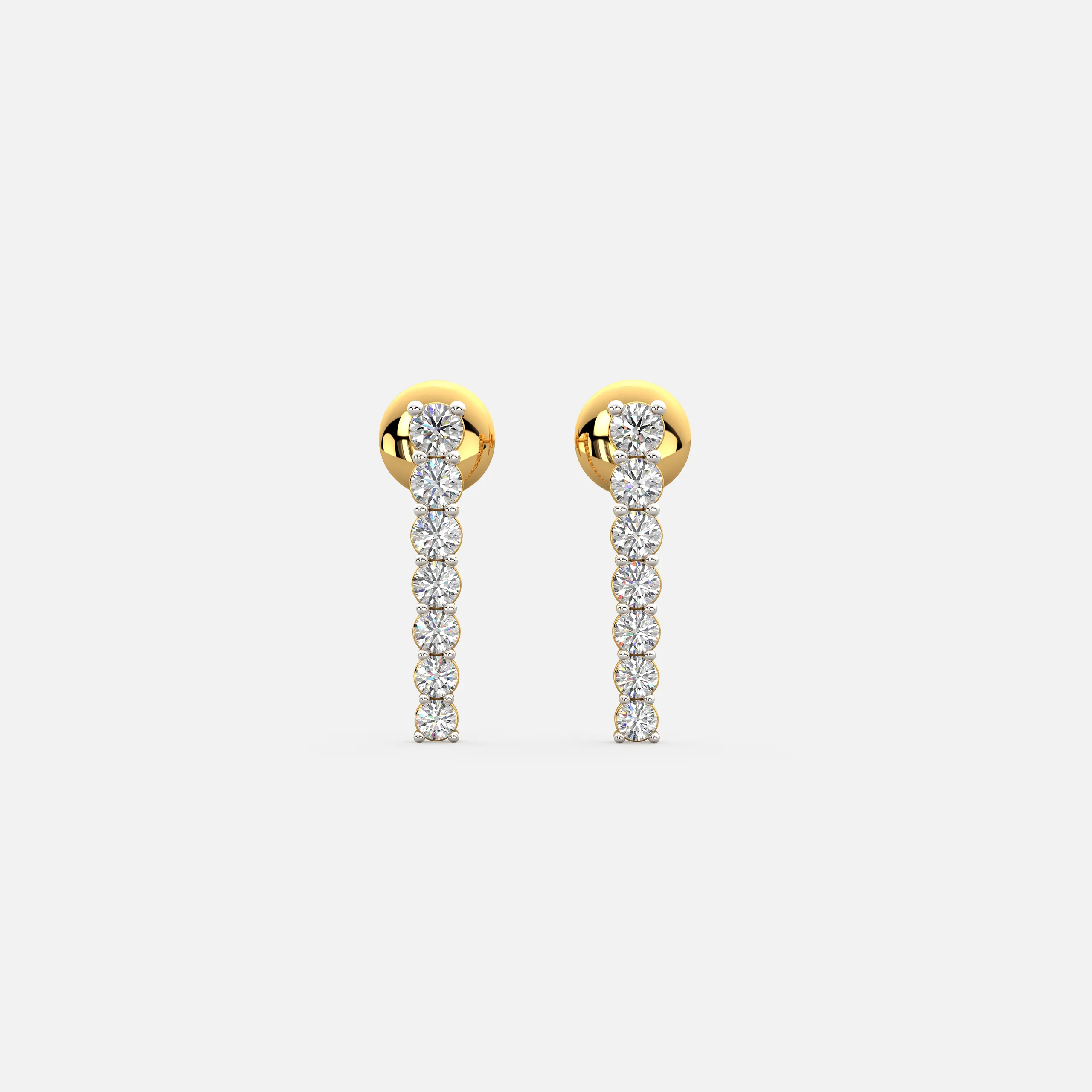 Celeste Diamond Drop Earrings