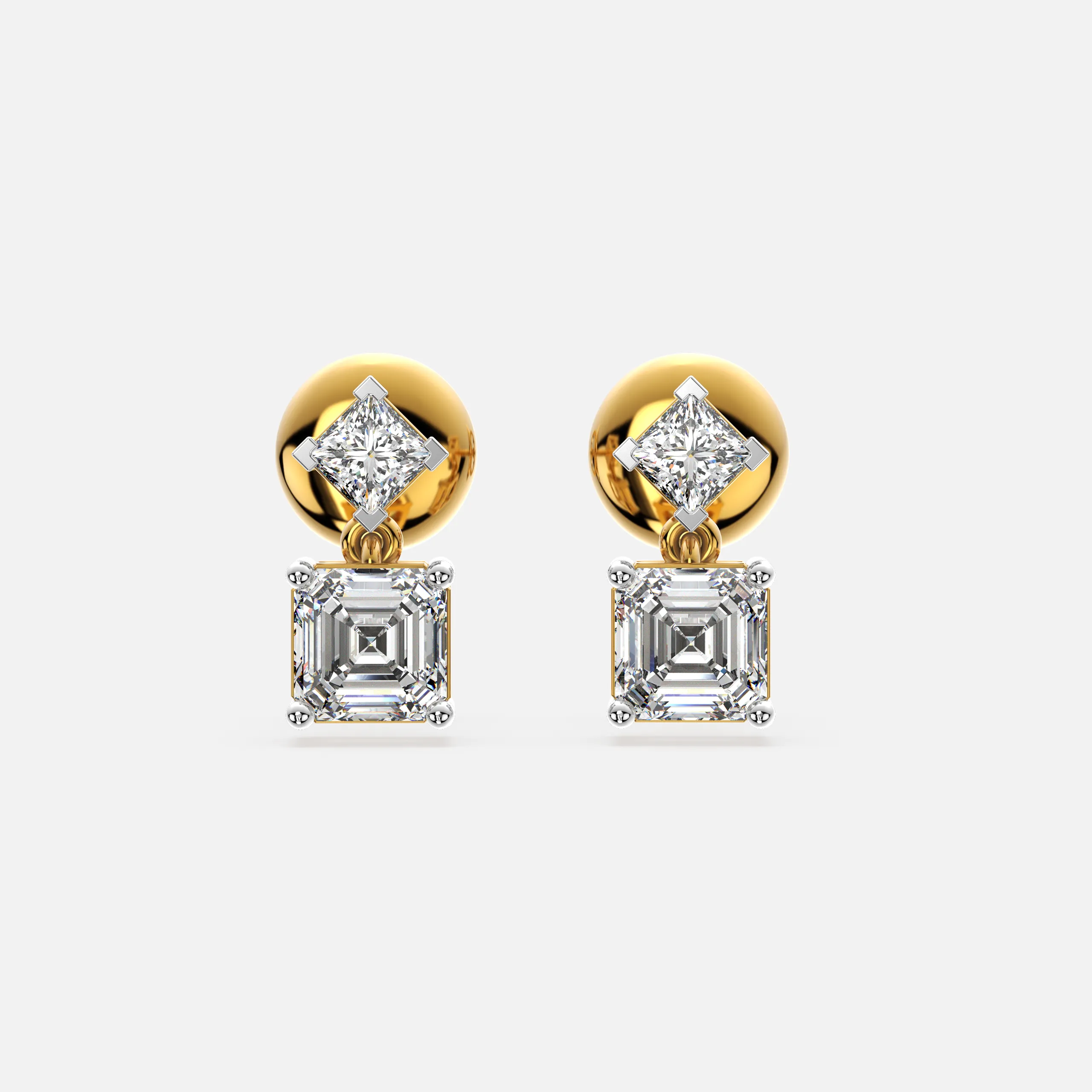 DuoAura Diamond Earrings