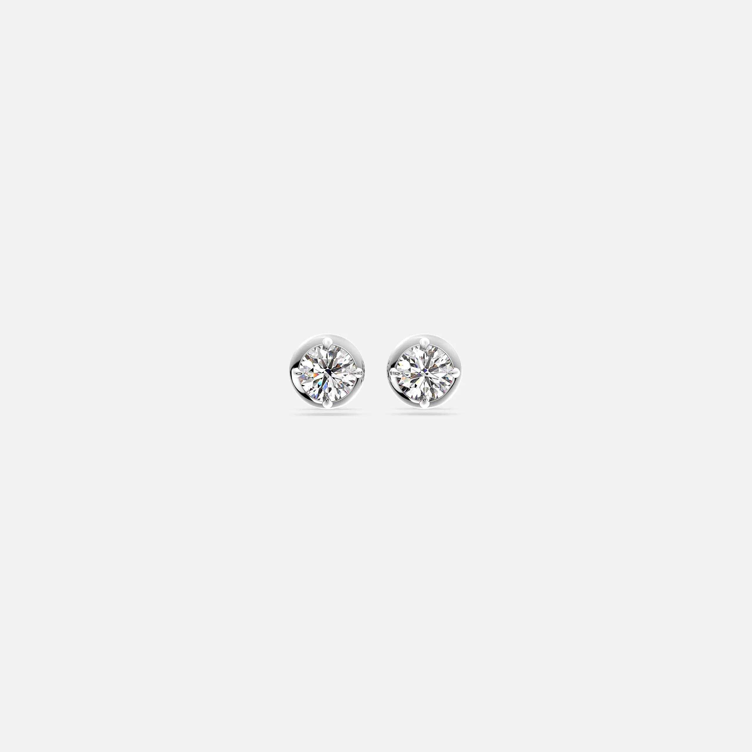 Allure Solitaire Earrings