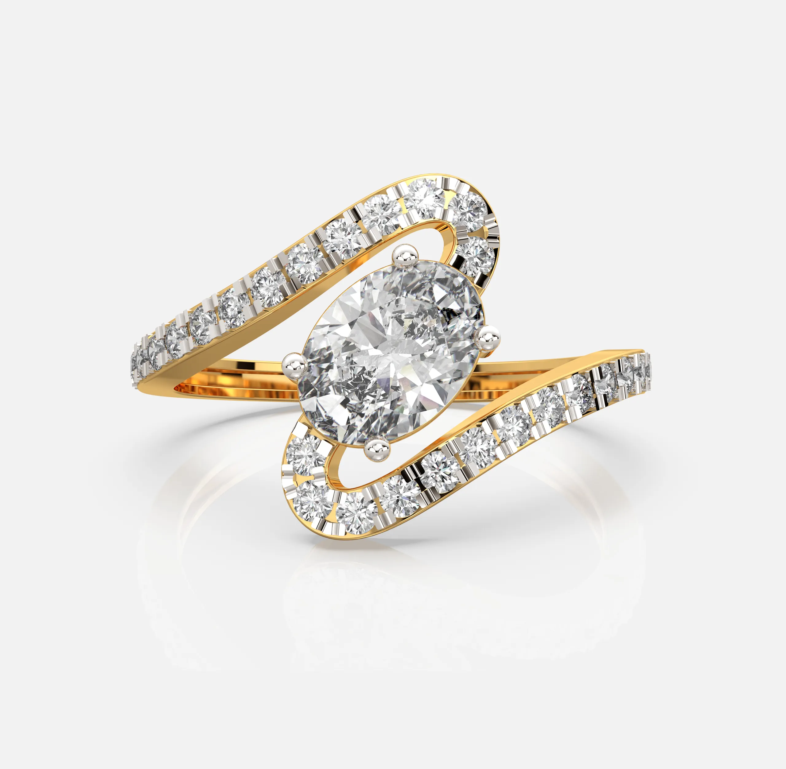 Shank Embrace Ring