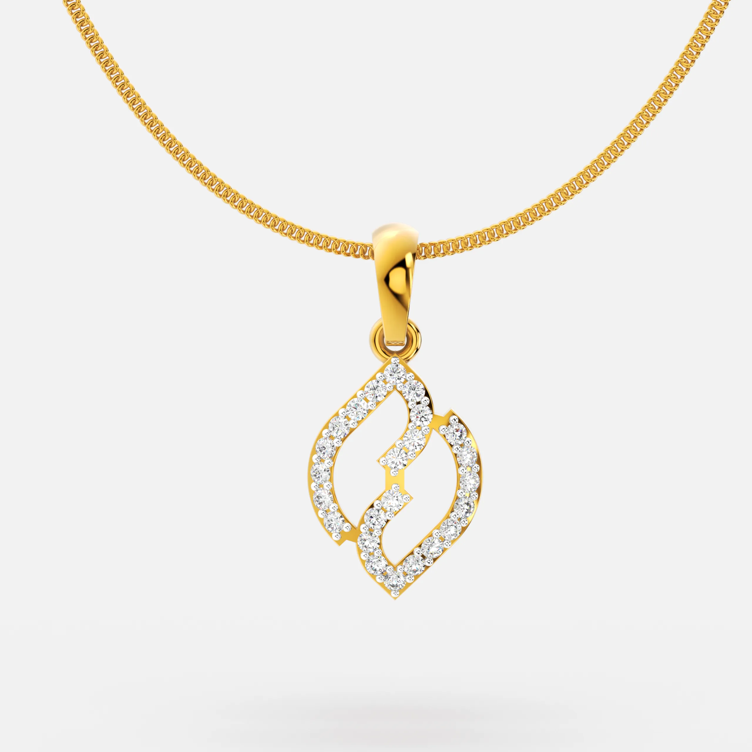 Liora Flow Diamond Pendant