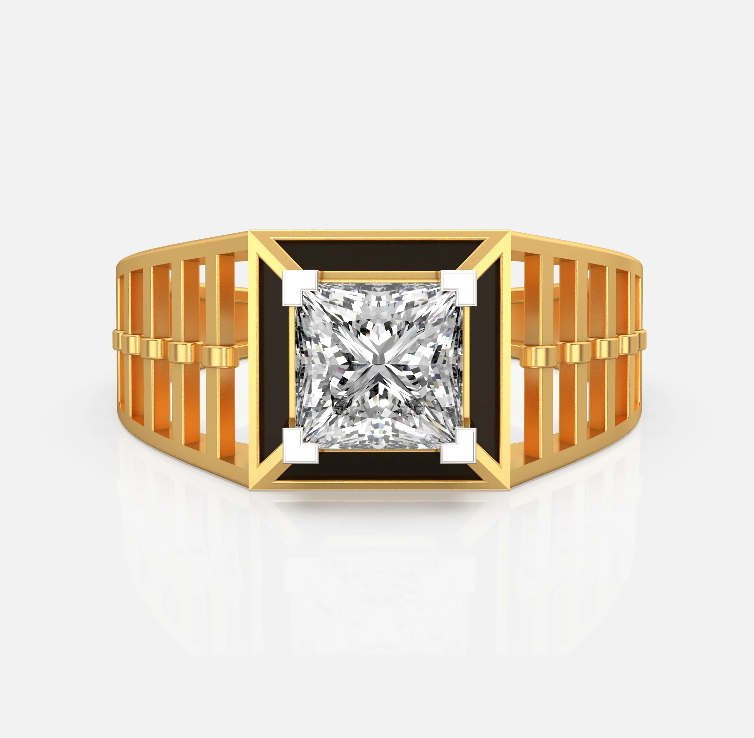 Empira Diamond Pillar Ring