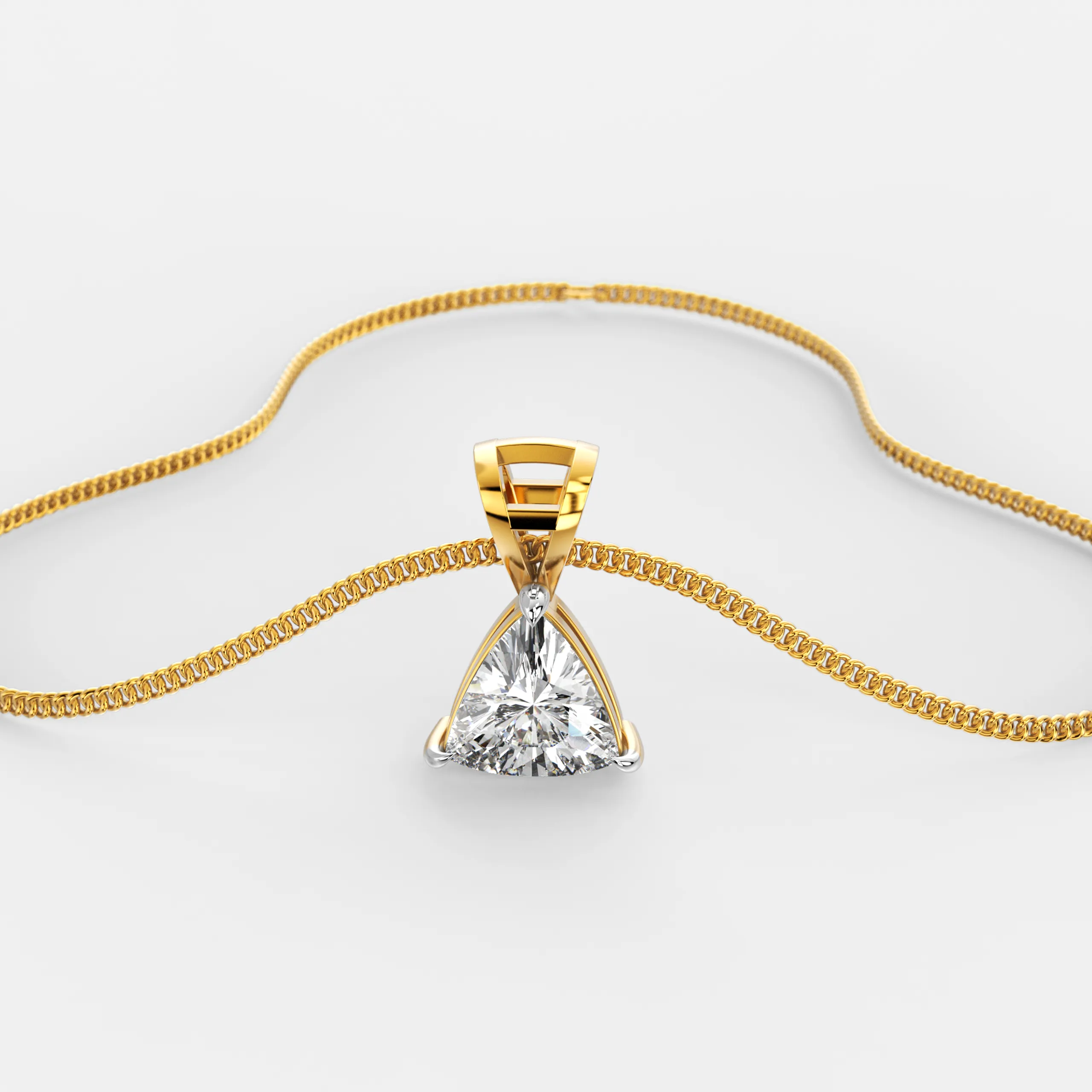 TriLuxe Diamond Pendant