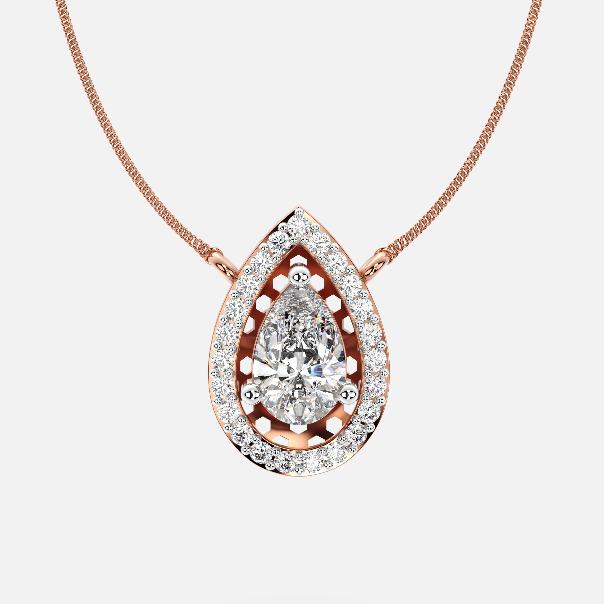 Dew Kiss Diamond Pendant
