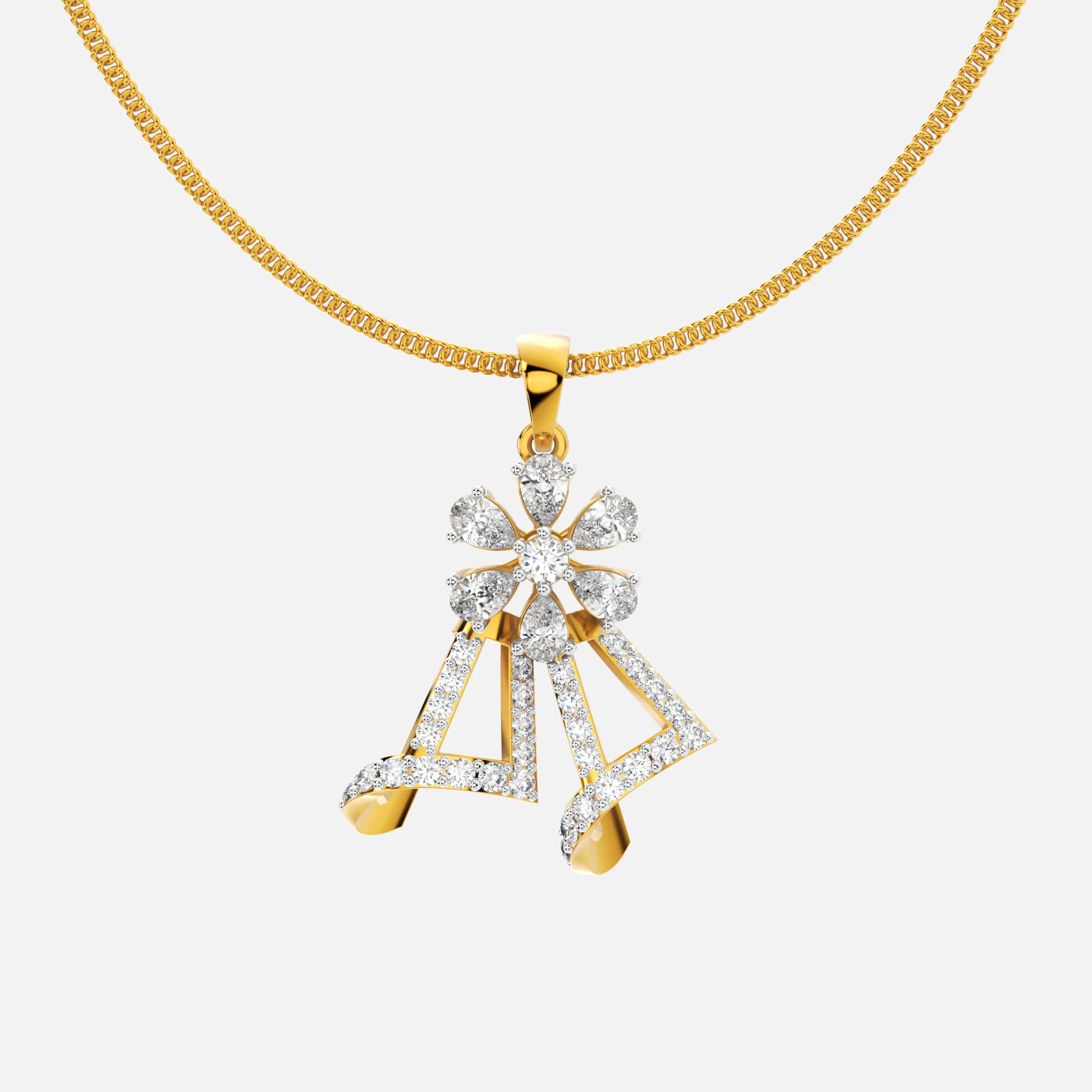 Bloomspire Diamond Pendant