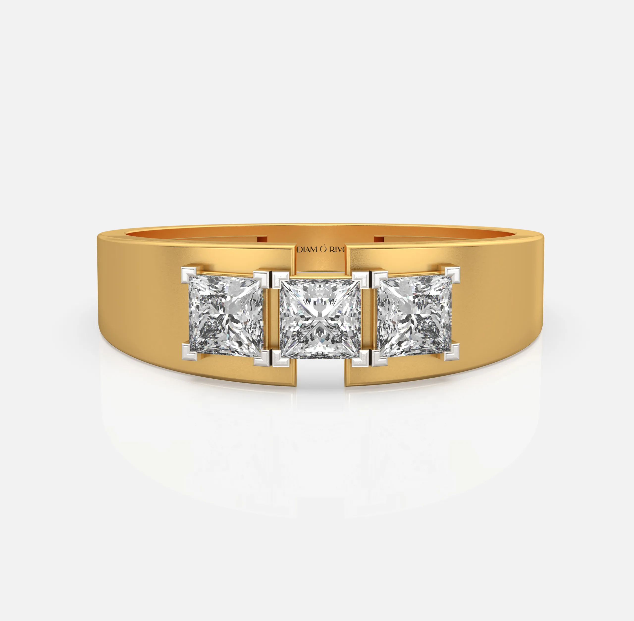 Triple Crown Diamond Men’s Ring