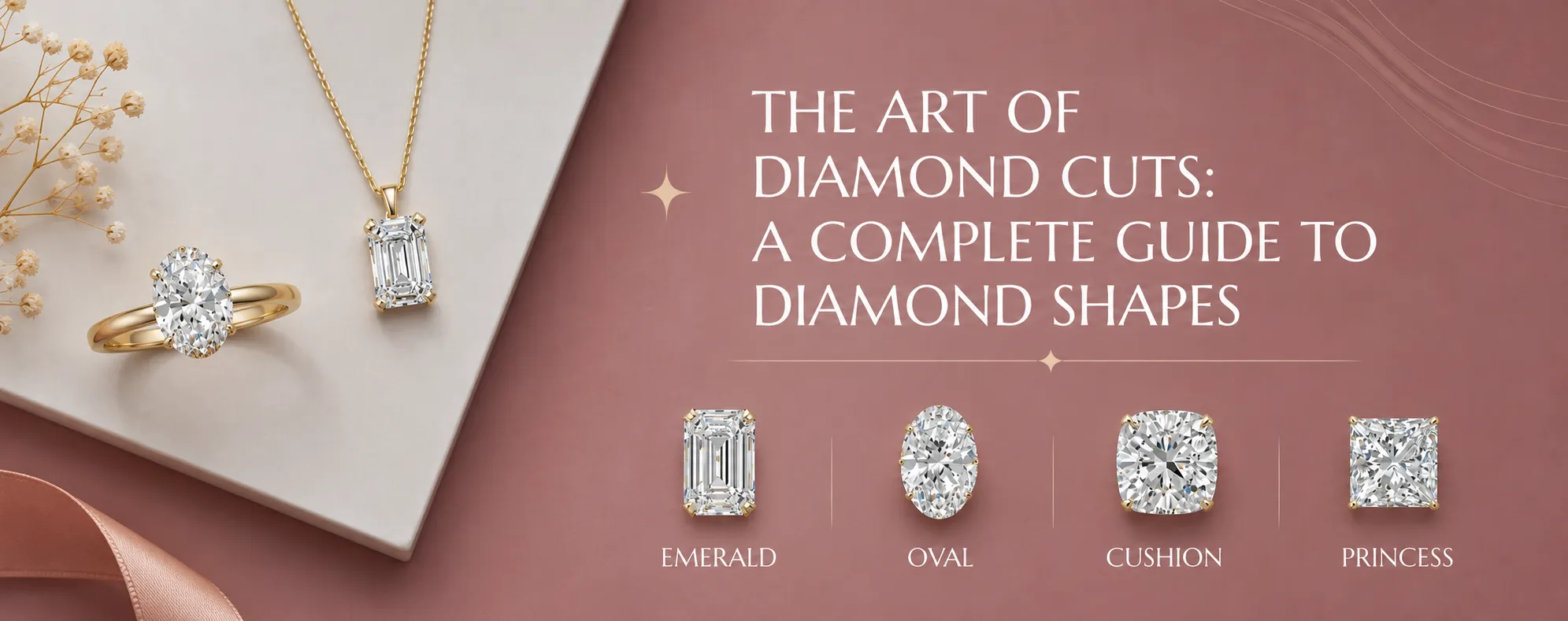 THE ART OF DIAMOND CUTS: A COMPLETE GUIDE TO DIAMOND SHAPES