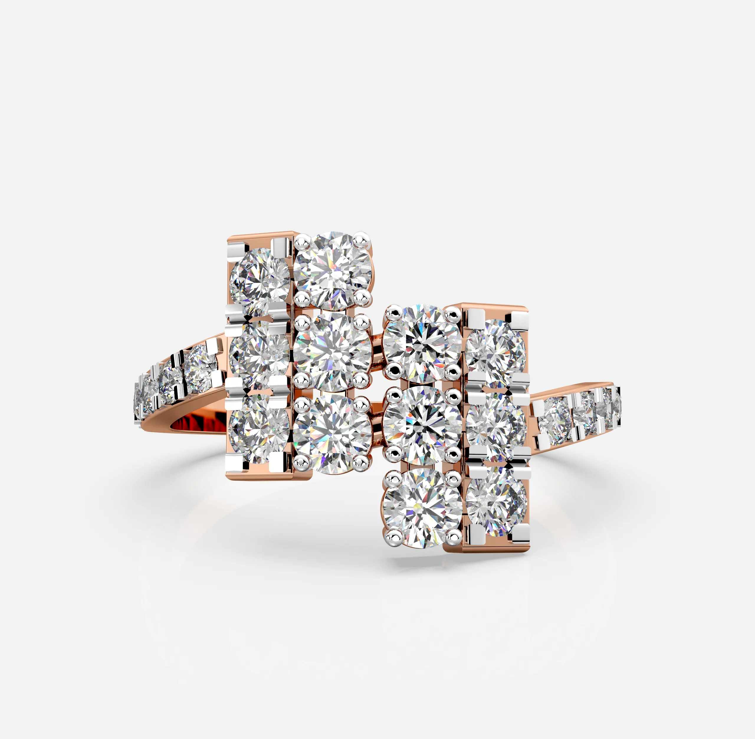 Twin Bloom Ring