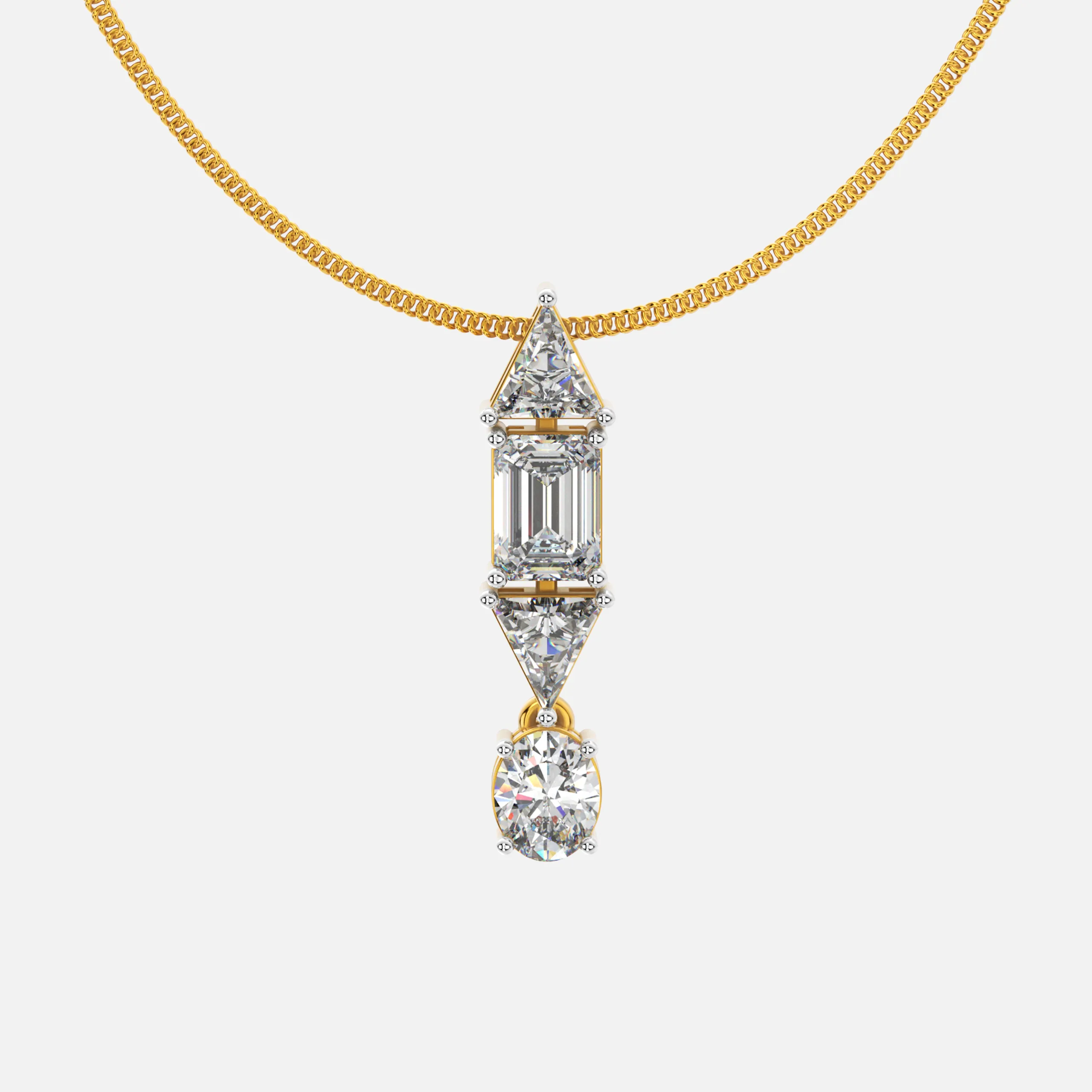 Regal Geometric Pendant