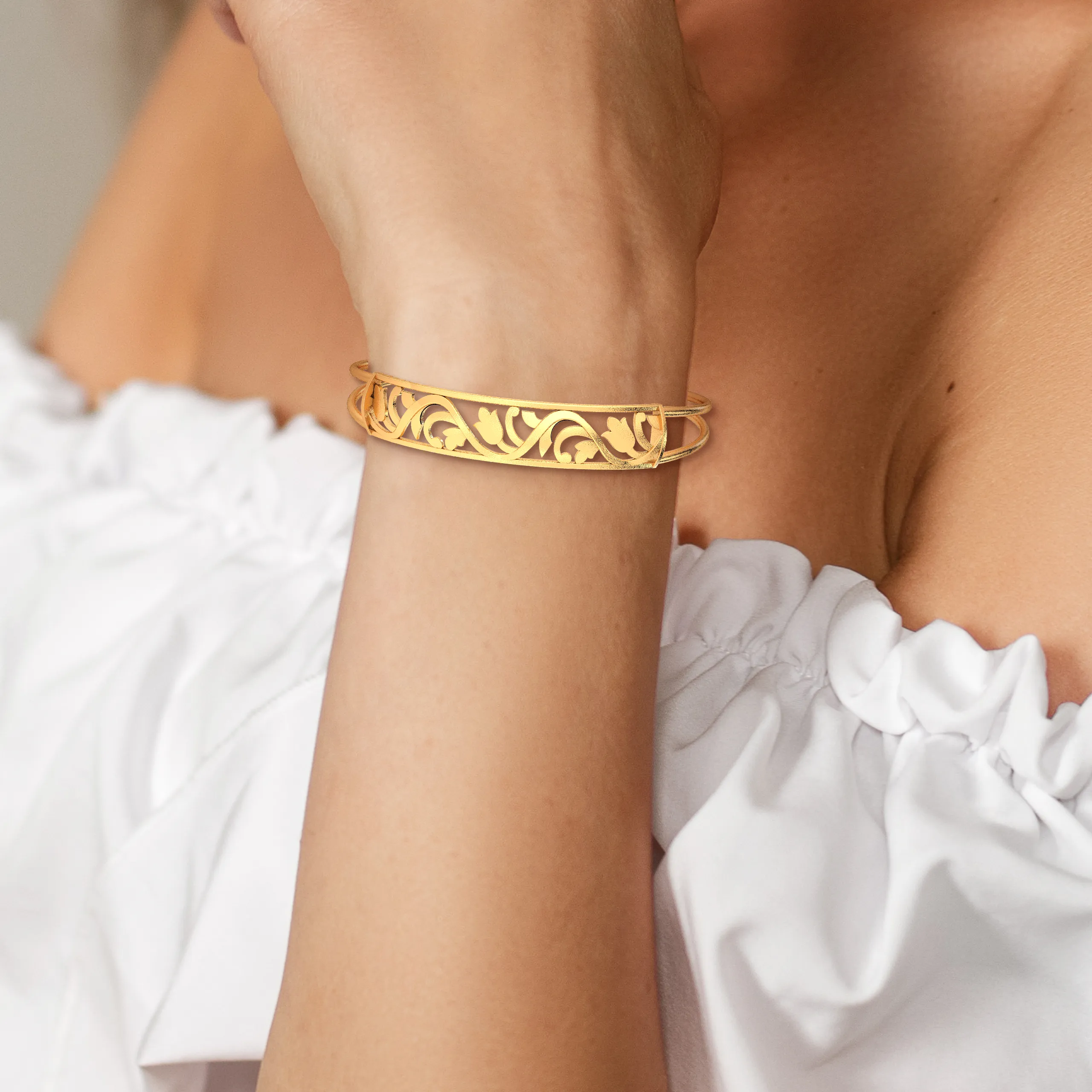 Florique Filigree Bracelet