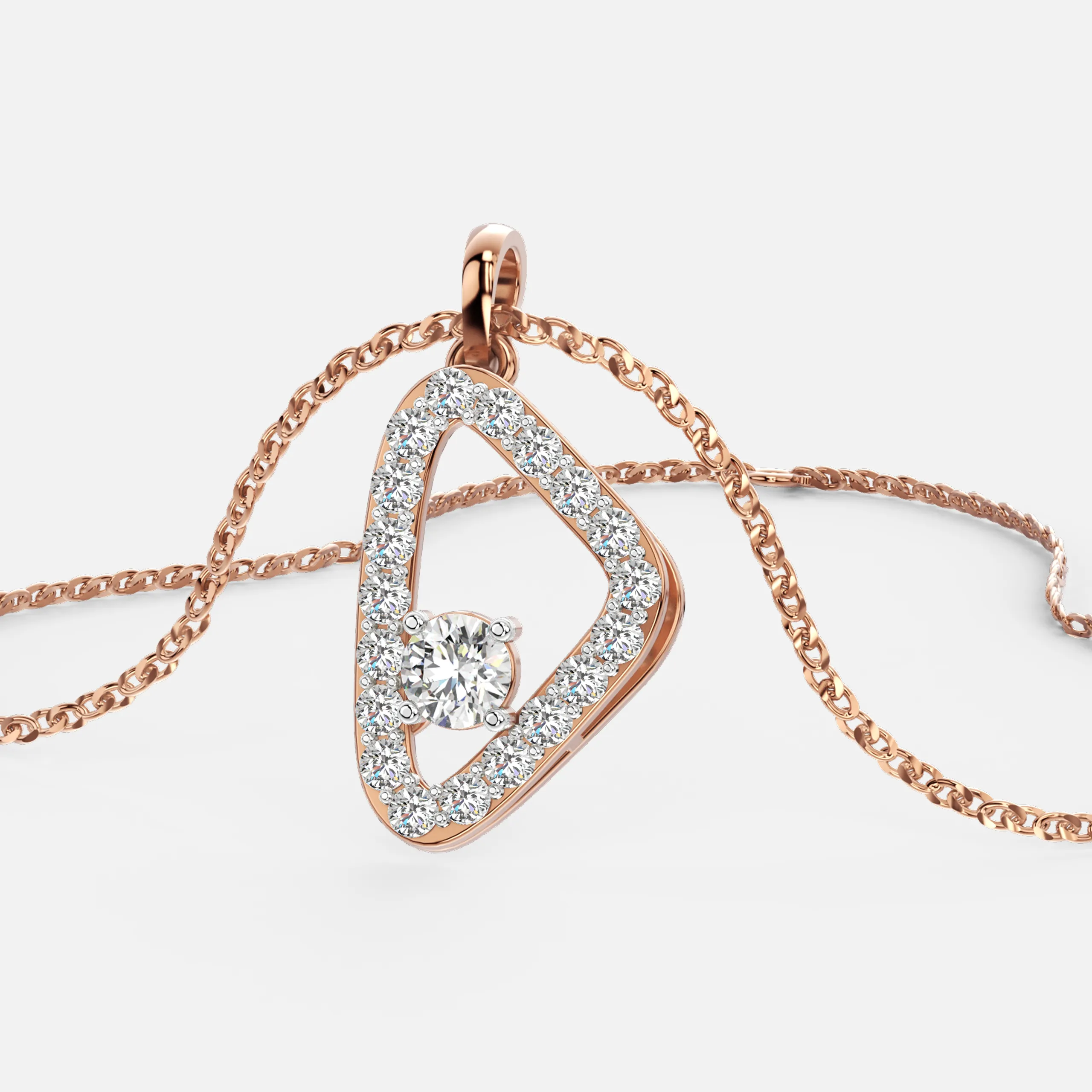 Timeless Prism Diamond Pendant