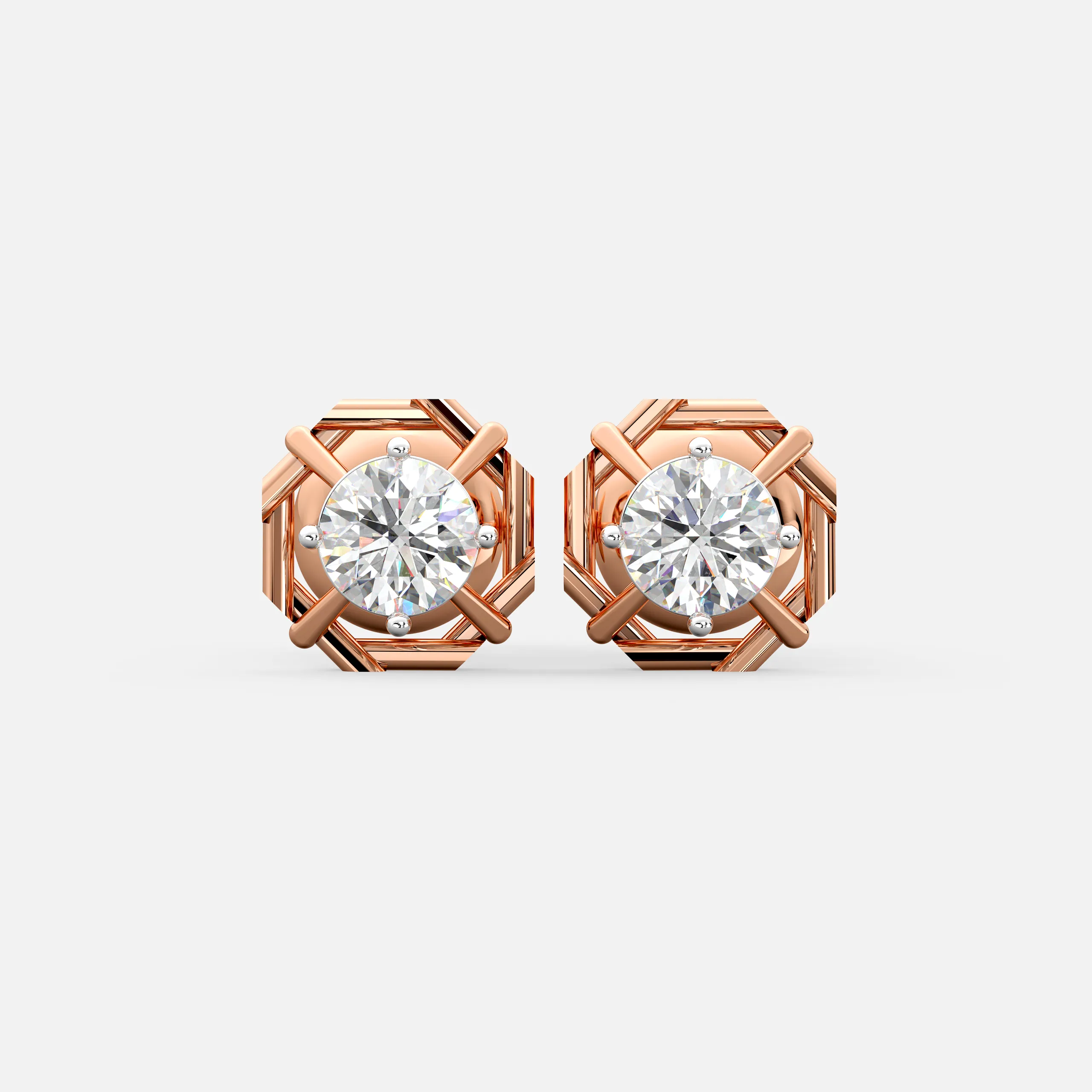 Woven Halo Earrings