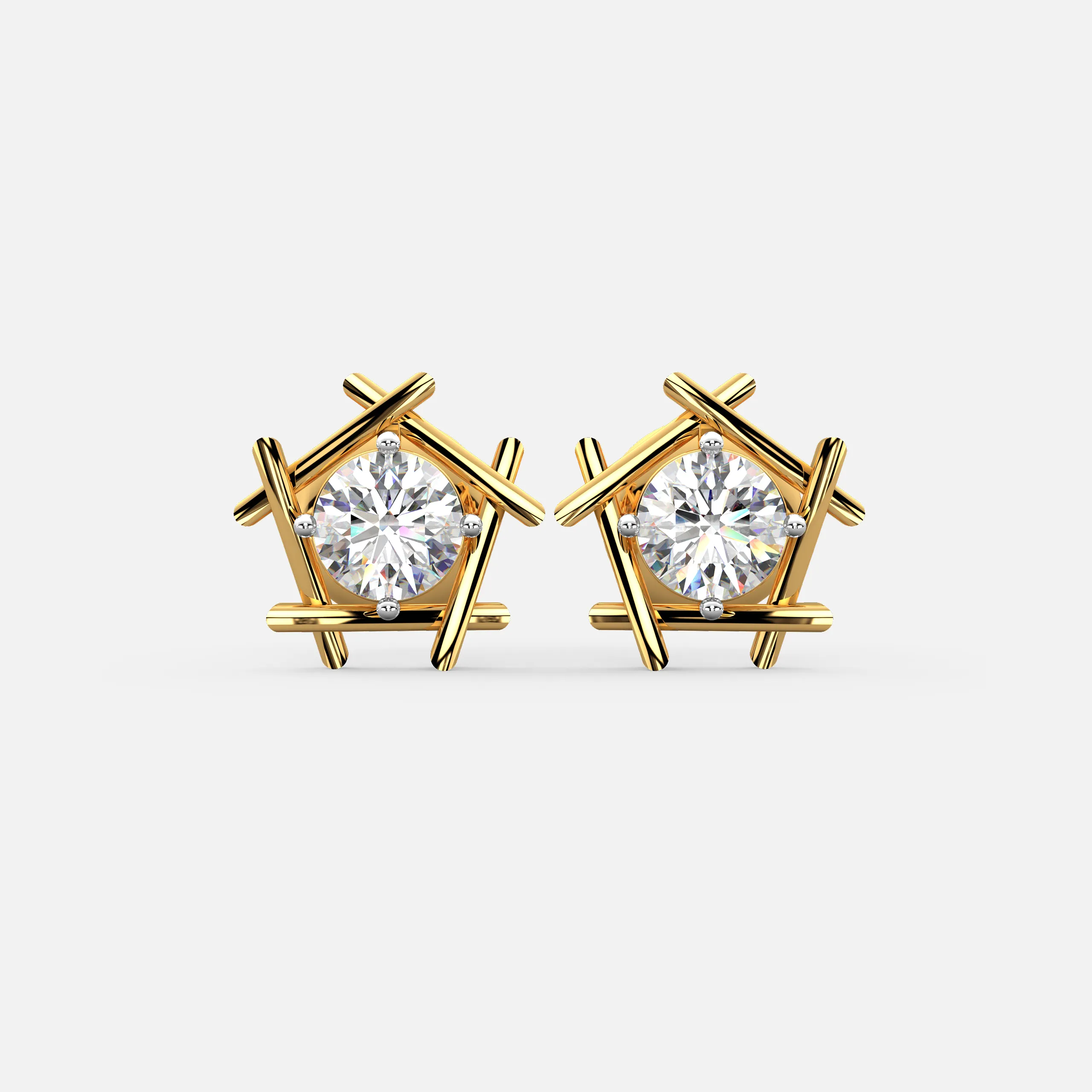 Nestled Brilliance Earrings