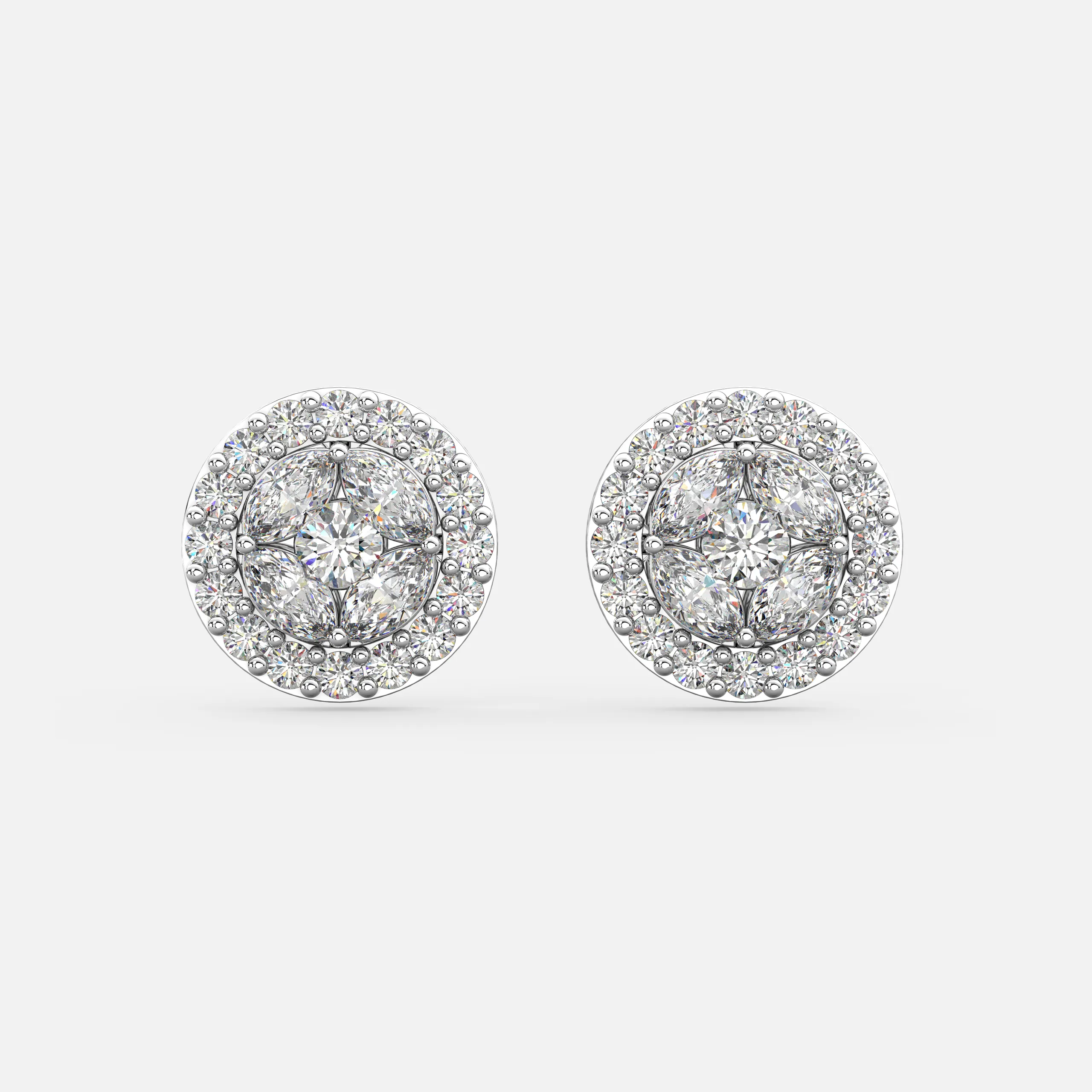 Celestial Bloom Diamond Earrings