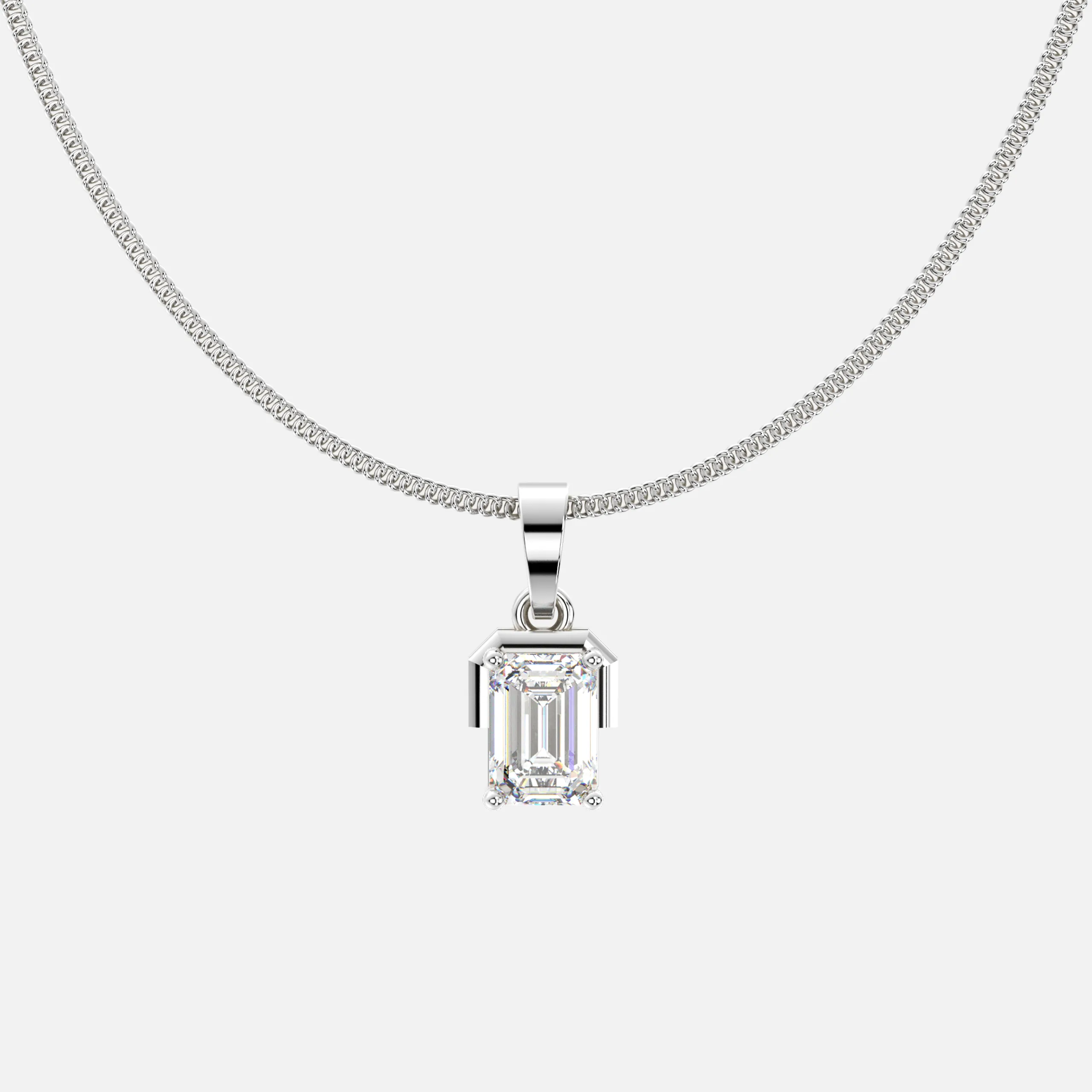 Diamond Frame Pendant