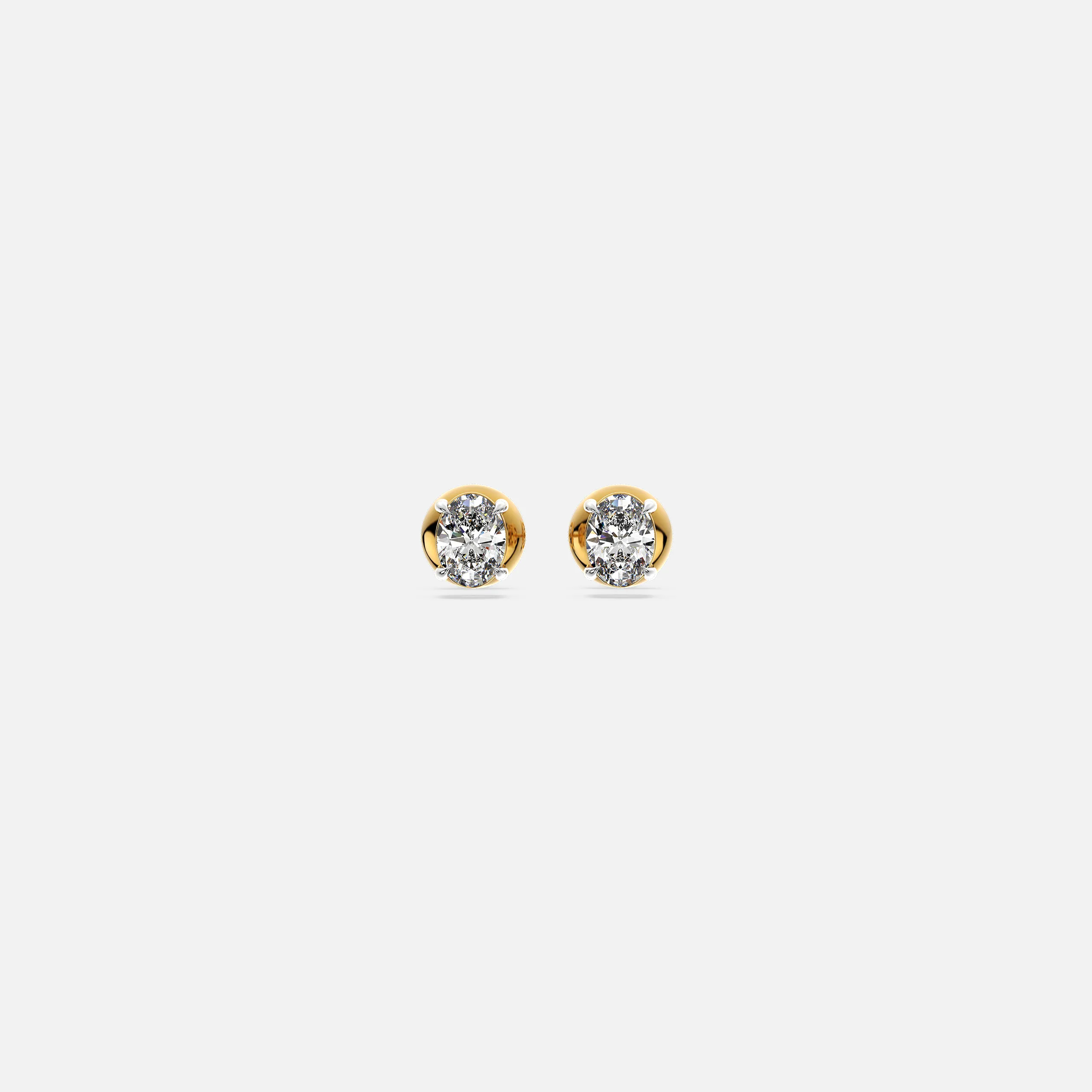 Eterna Oval Earrings