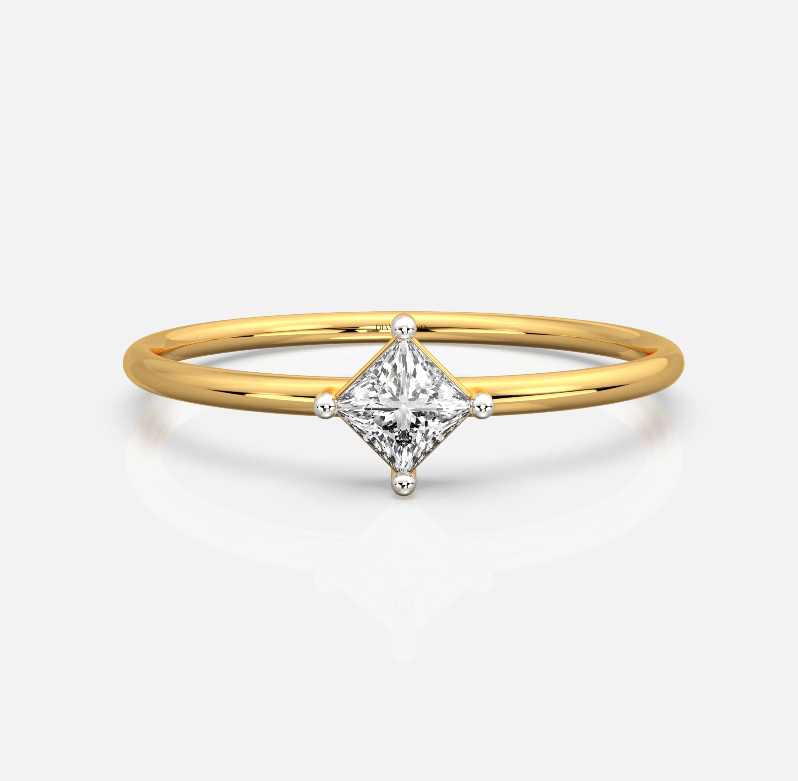 Radiant Princess Diamond Ring