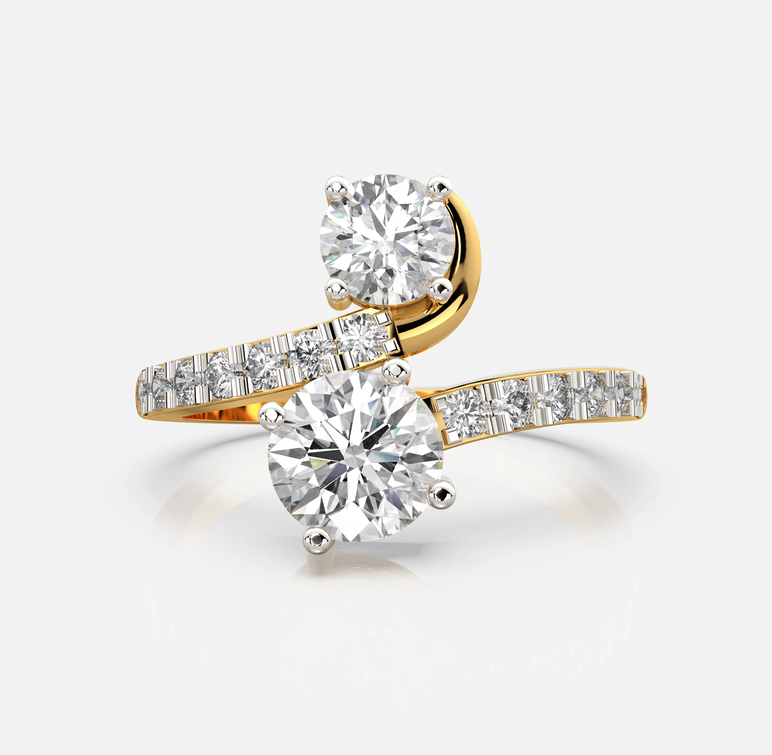 Infinity Bloom Diamond Ring