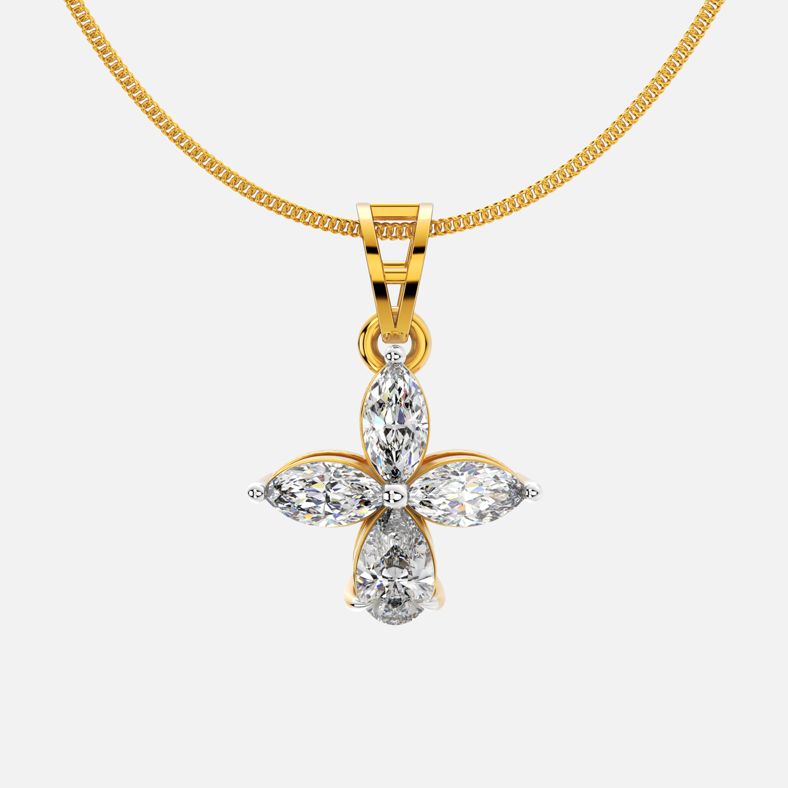 Marquise Bloom Pendant