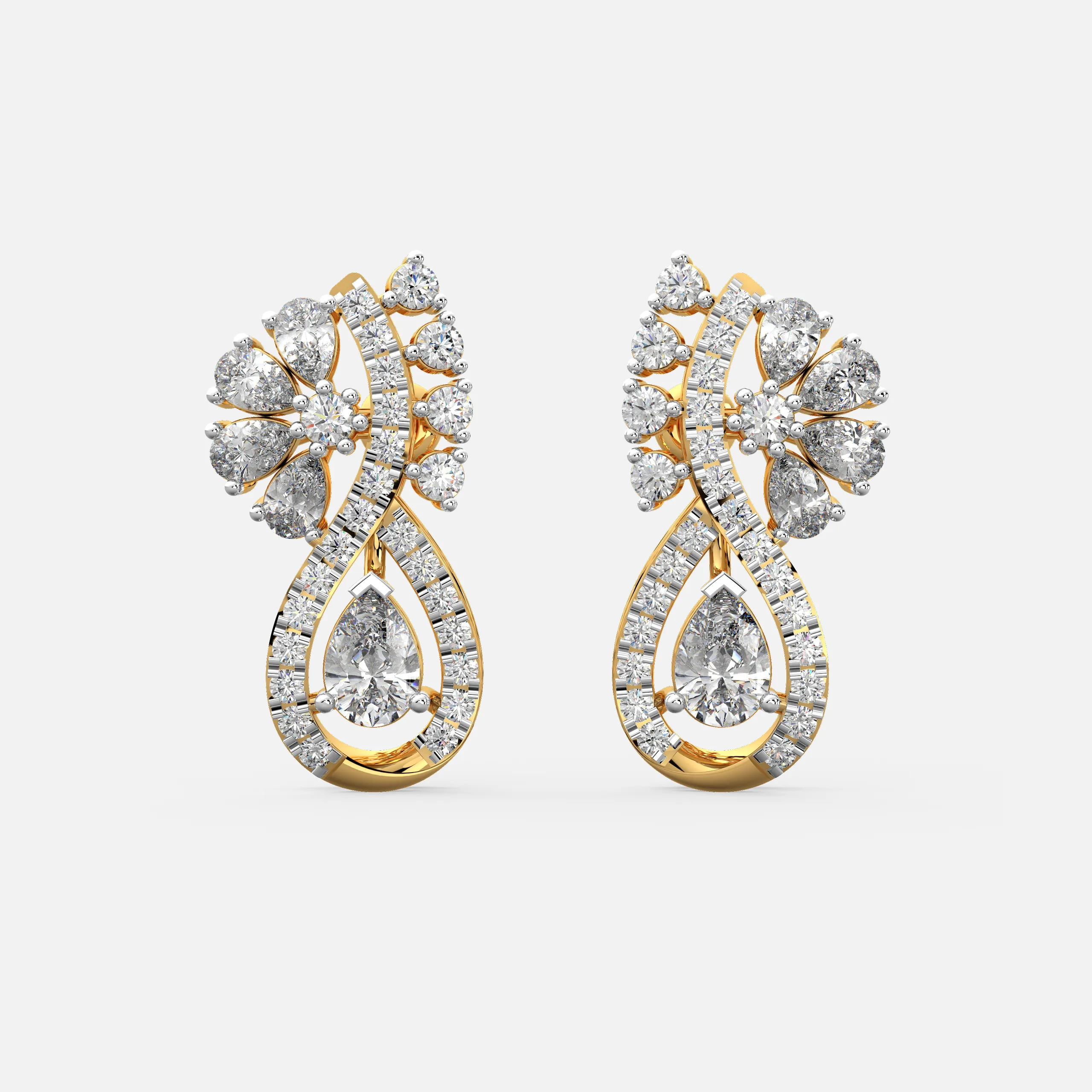 Petal Whirl Earrings