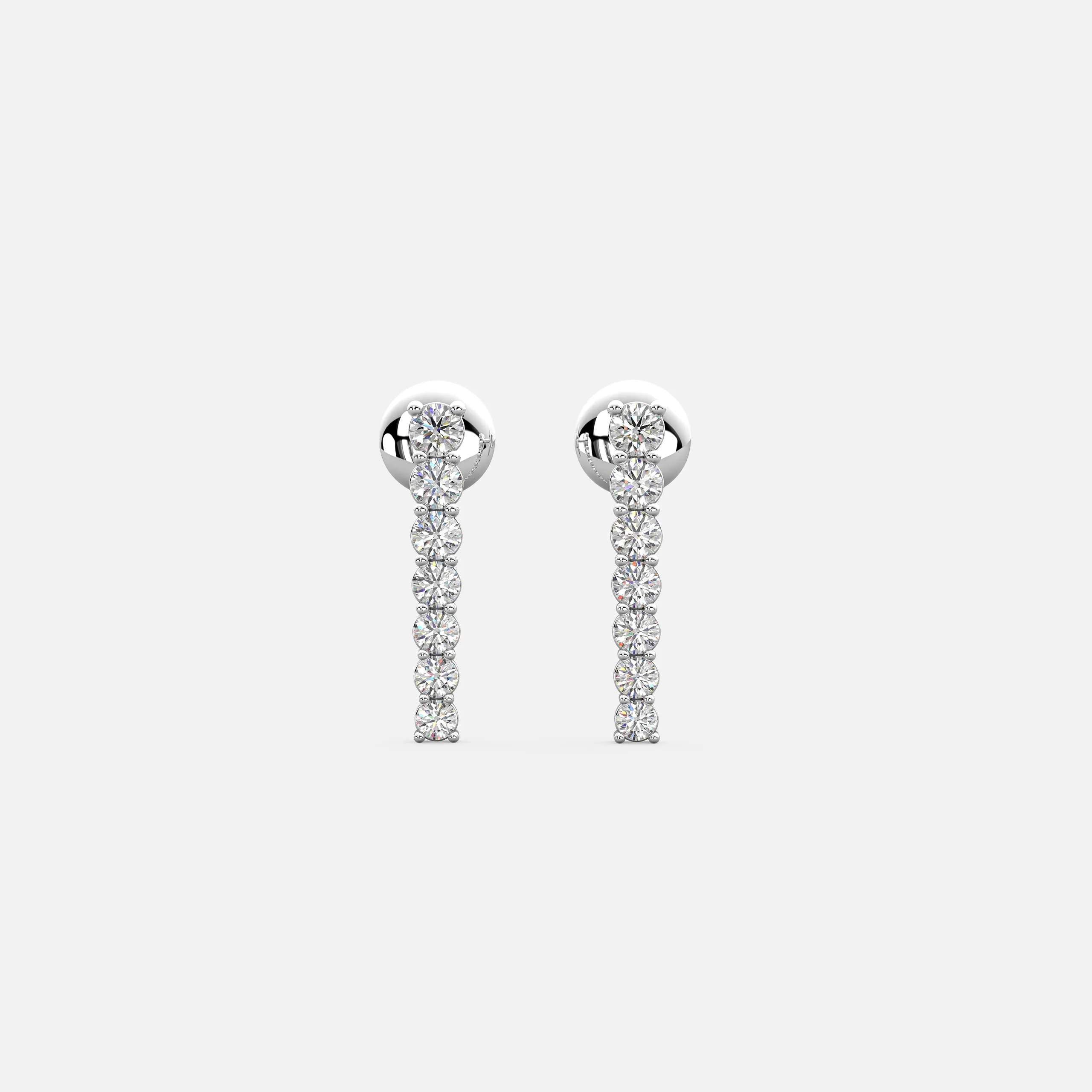 Celeste Diamond Drop Earrings