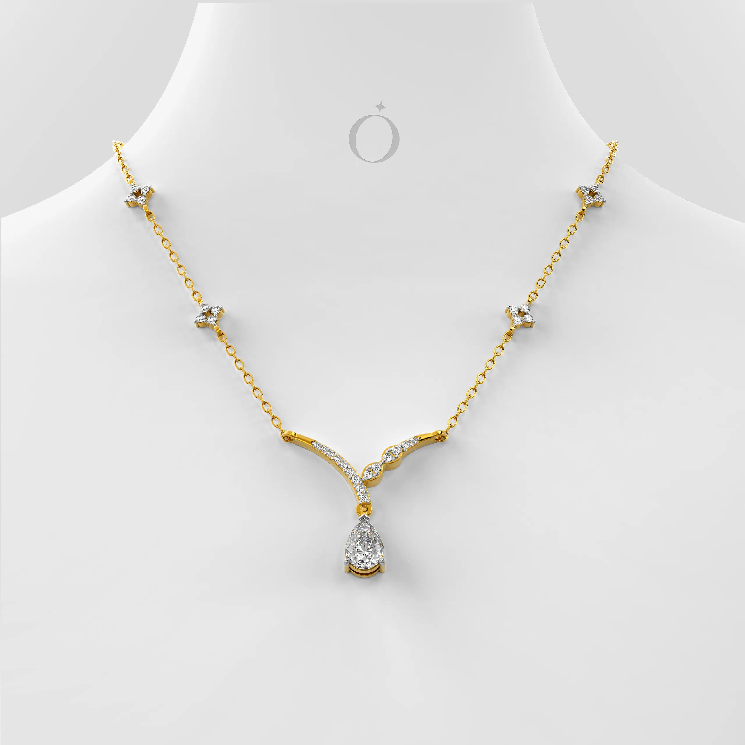 Aurevina Diamond Necklace