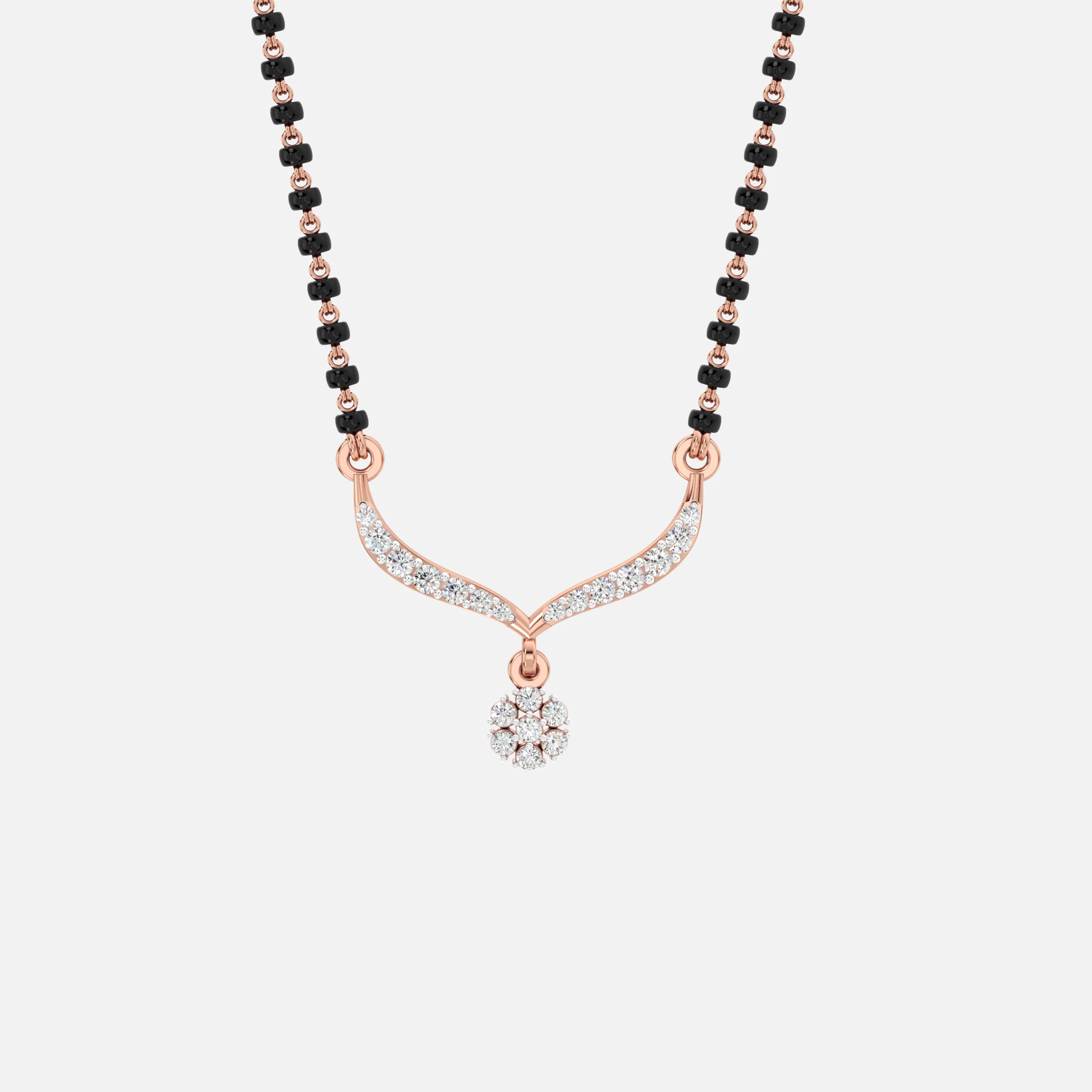 Bloom Diamond Mangalsutra