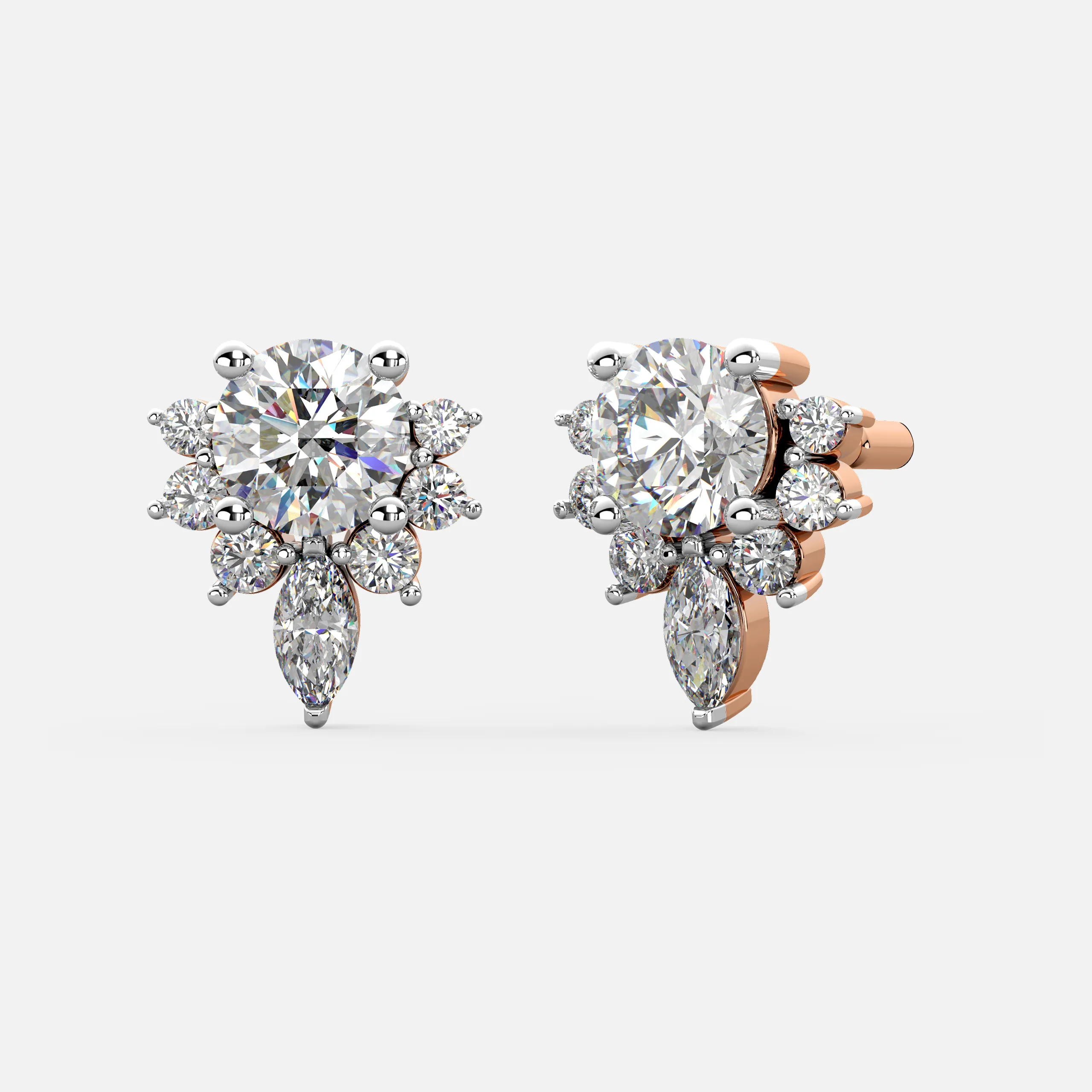 Aurora Bloom Diamond Earrings
