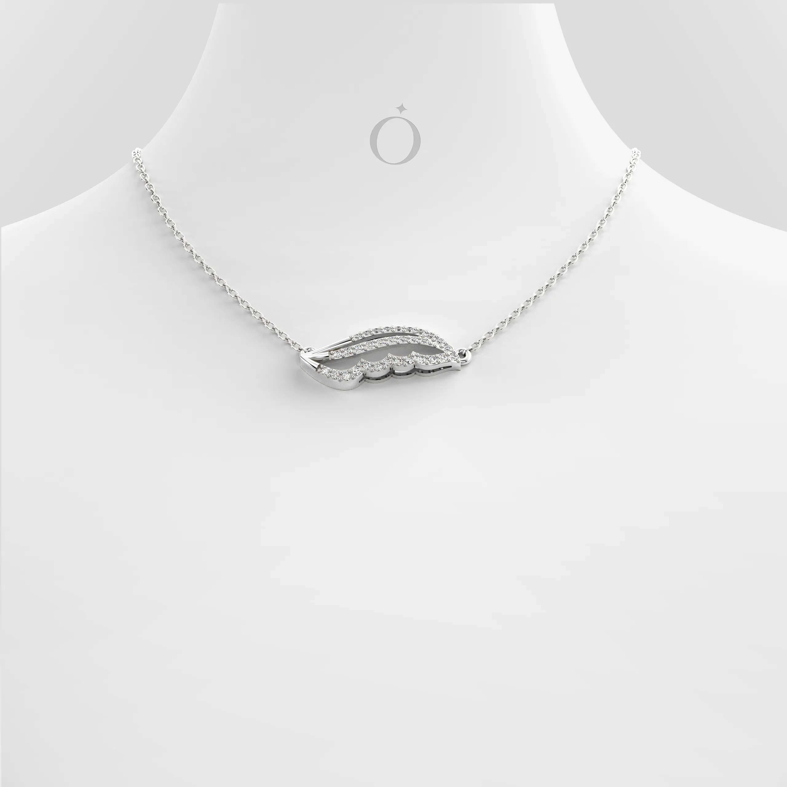 Lunavine Diamond Necklace