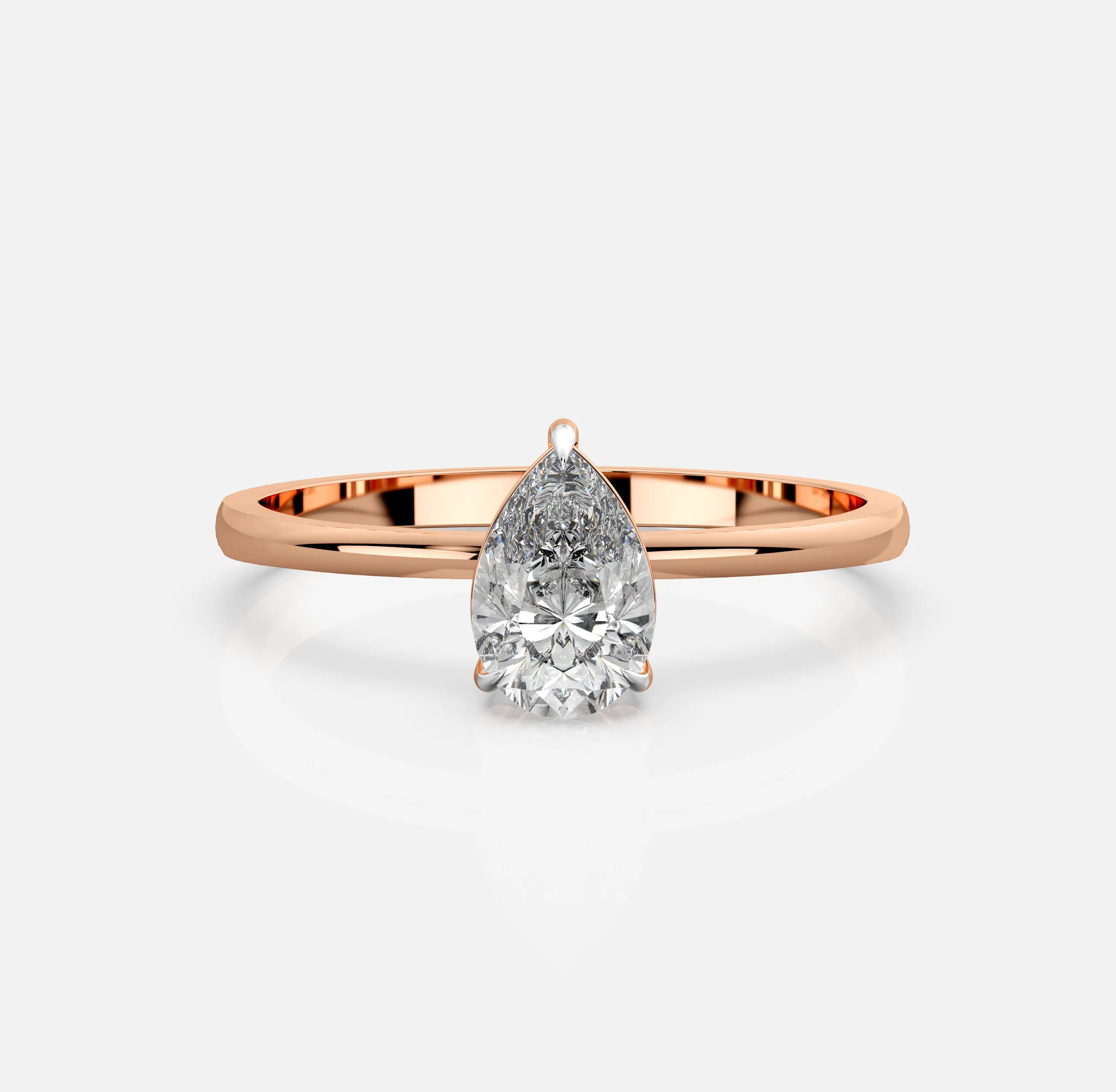 Dewdrop Diamond Promise Ring