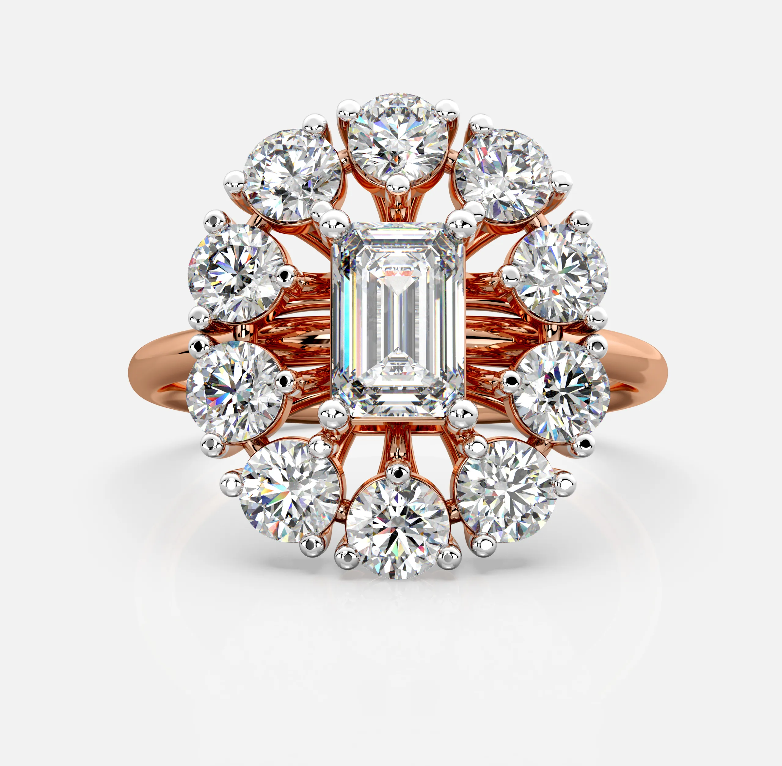 Eterna Bloom Diamond Ring