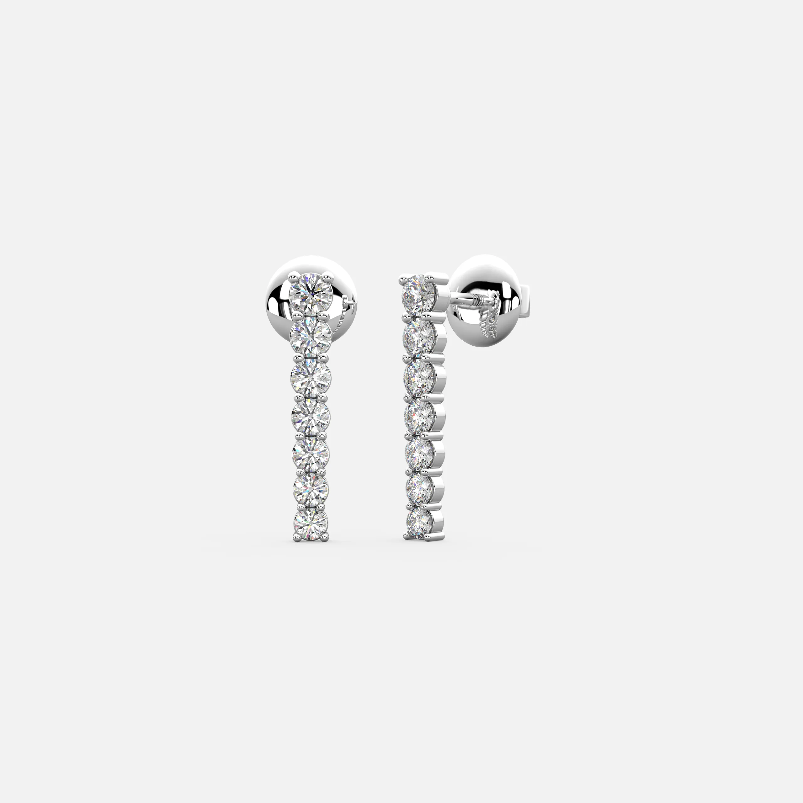 Celeste Diamond Drop Earrings