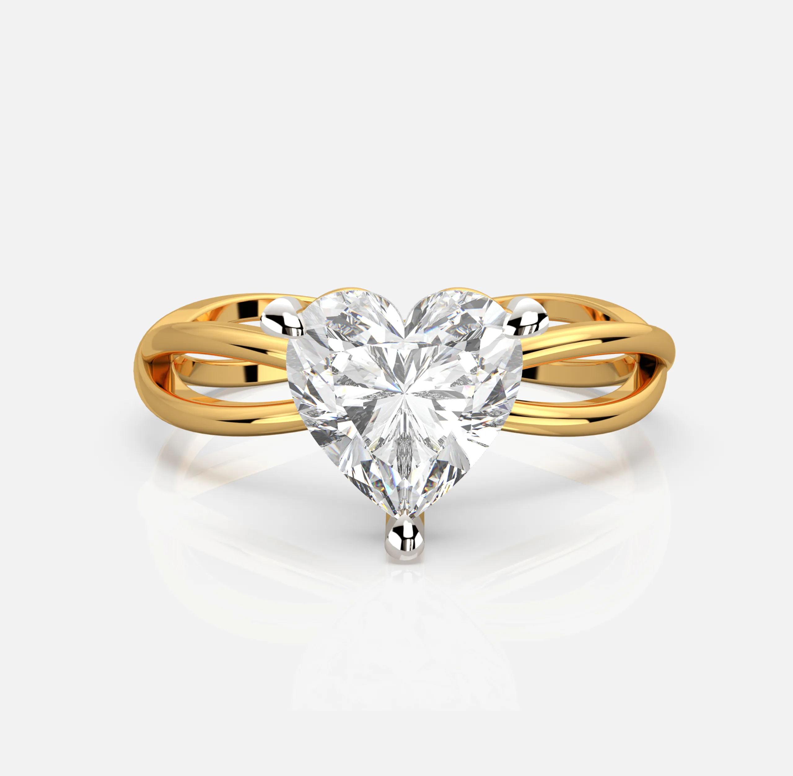 Cherish Heart Diamond Ring