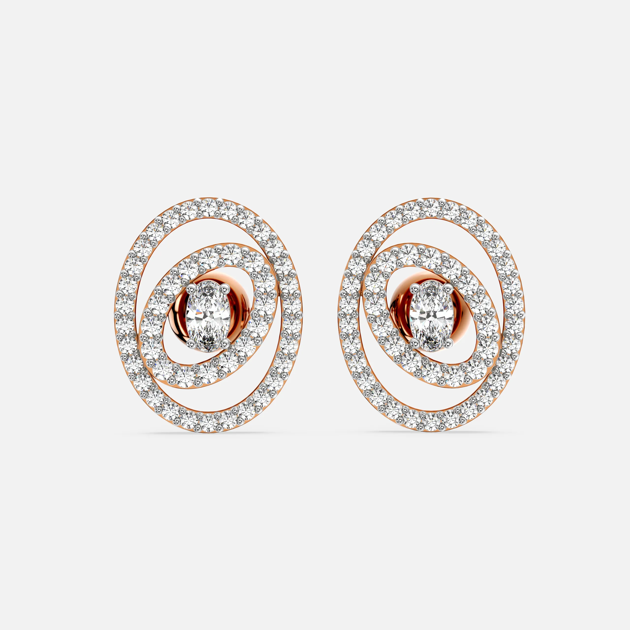 Auralyn Orbit Diamond Earrings