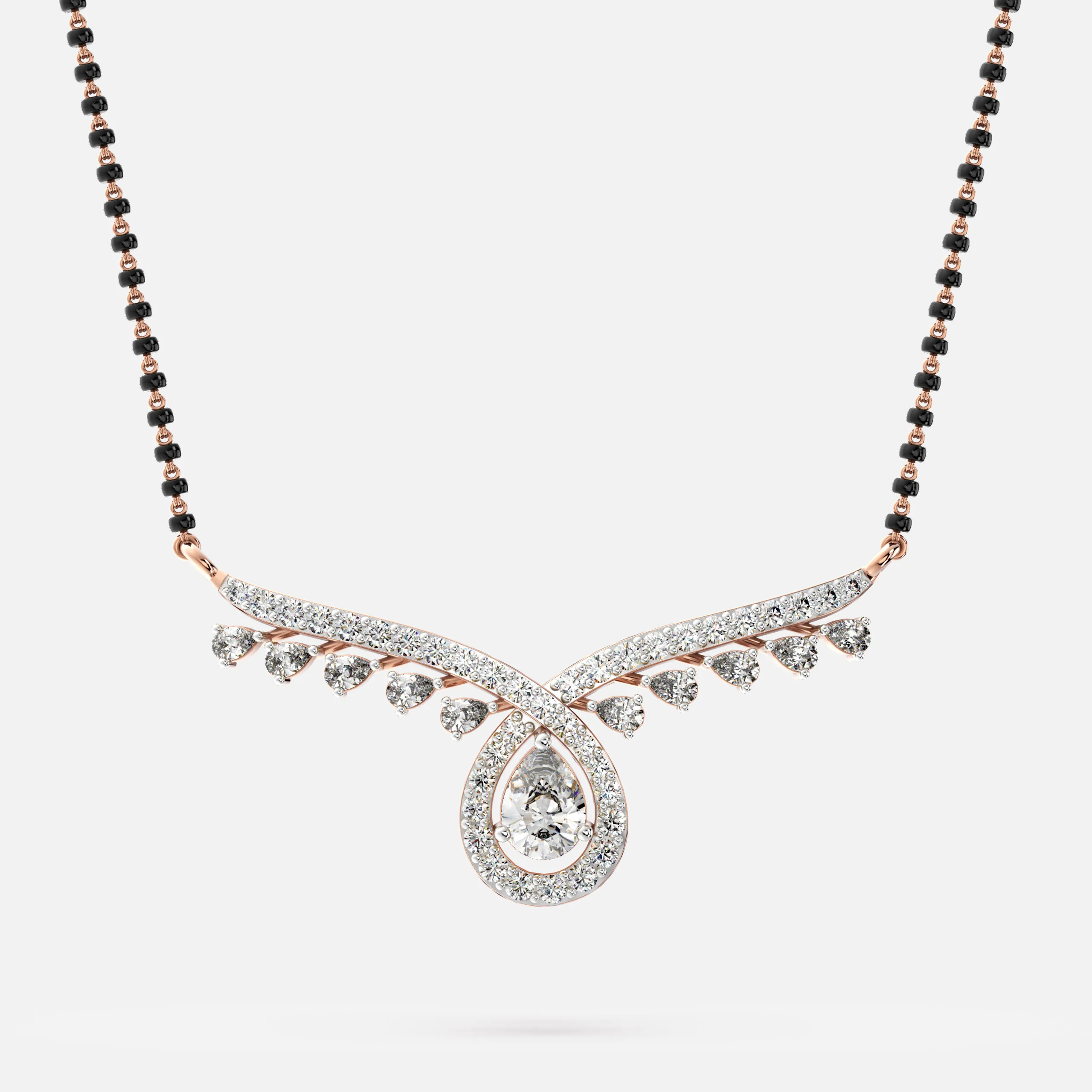 Twilight Leaf Mangalsutra