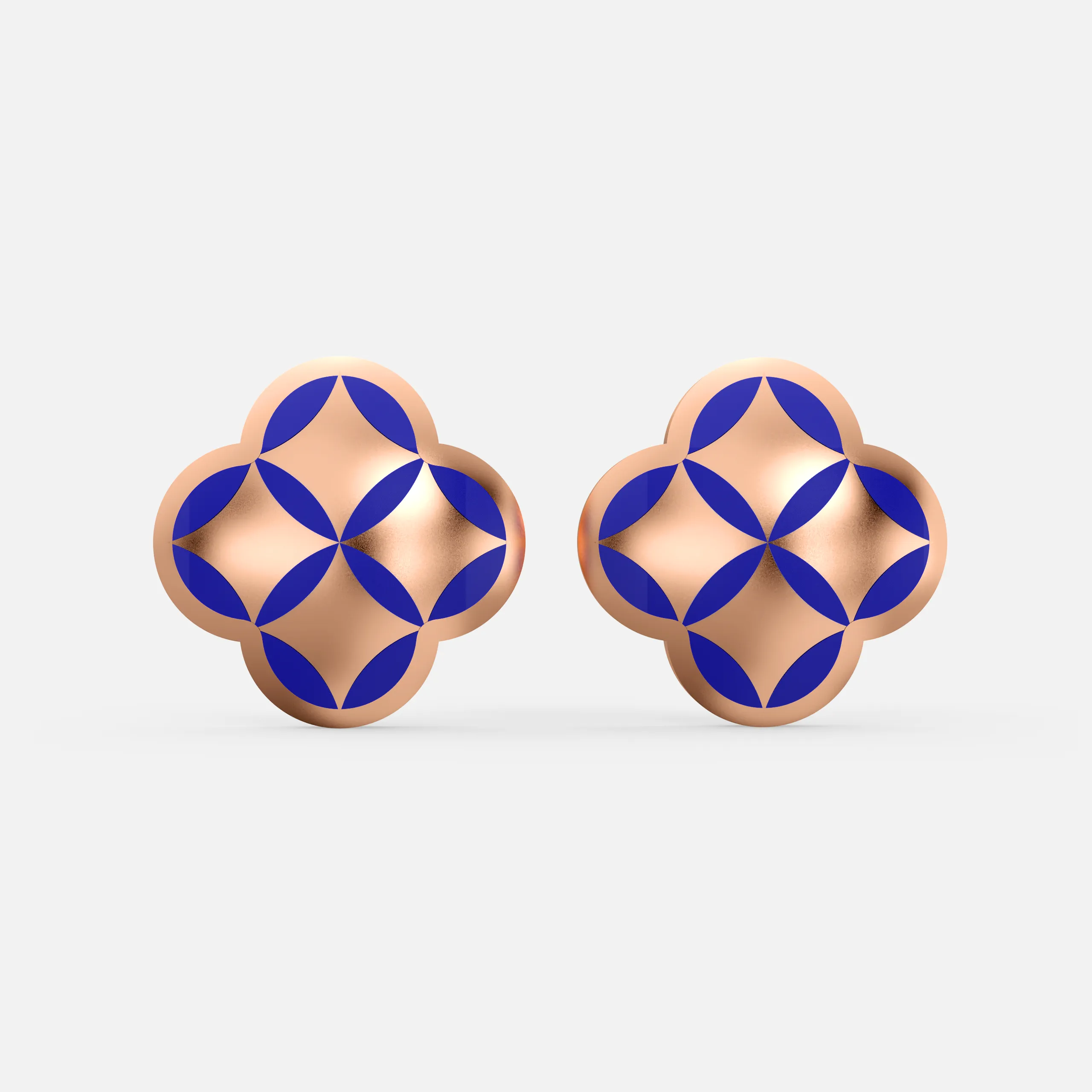Orlune Clover Motif Earring