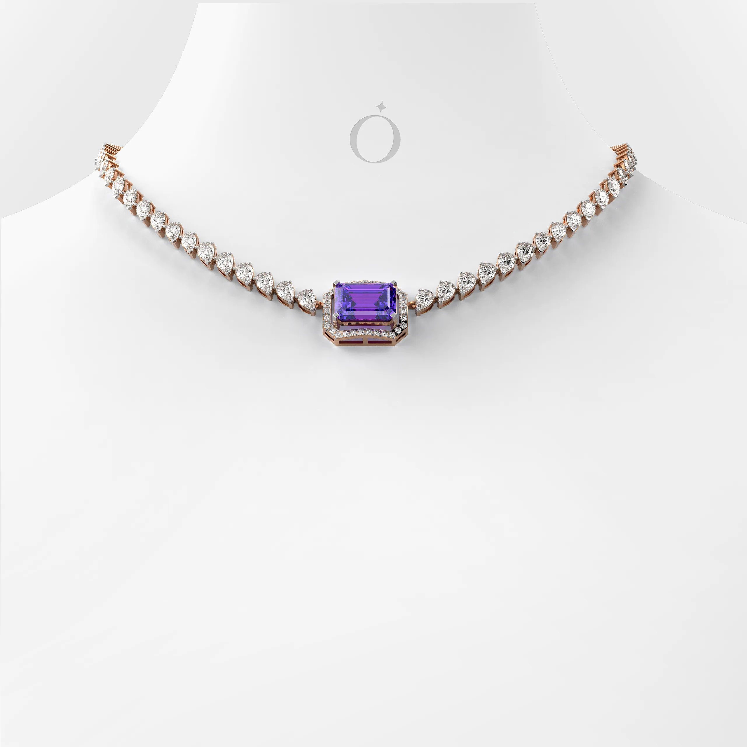 Aurevine Halo Necklace