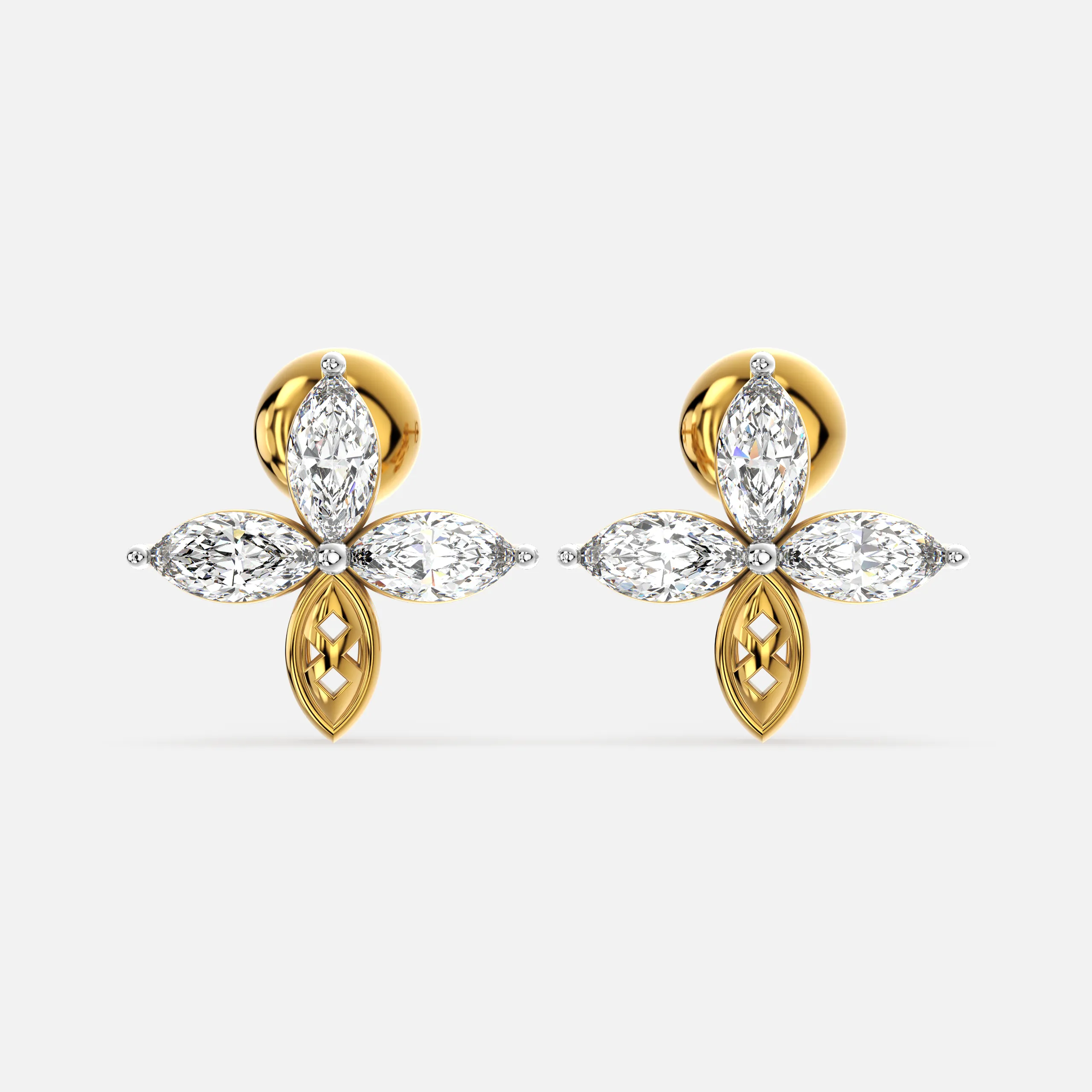 Marquise Bliss Diamond Earrings