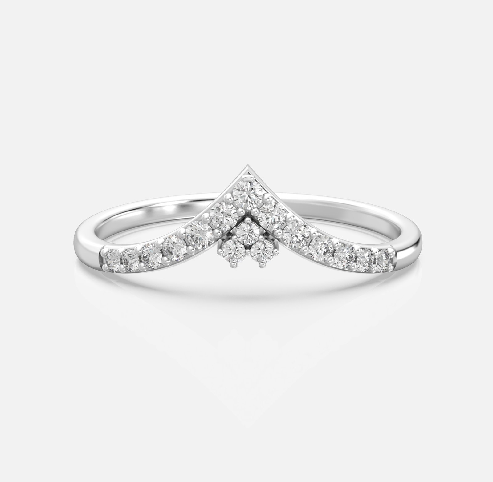 Celeste Peak Diamond Ring