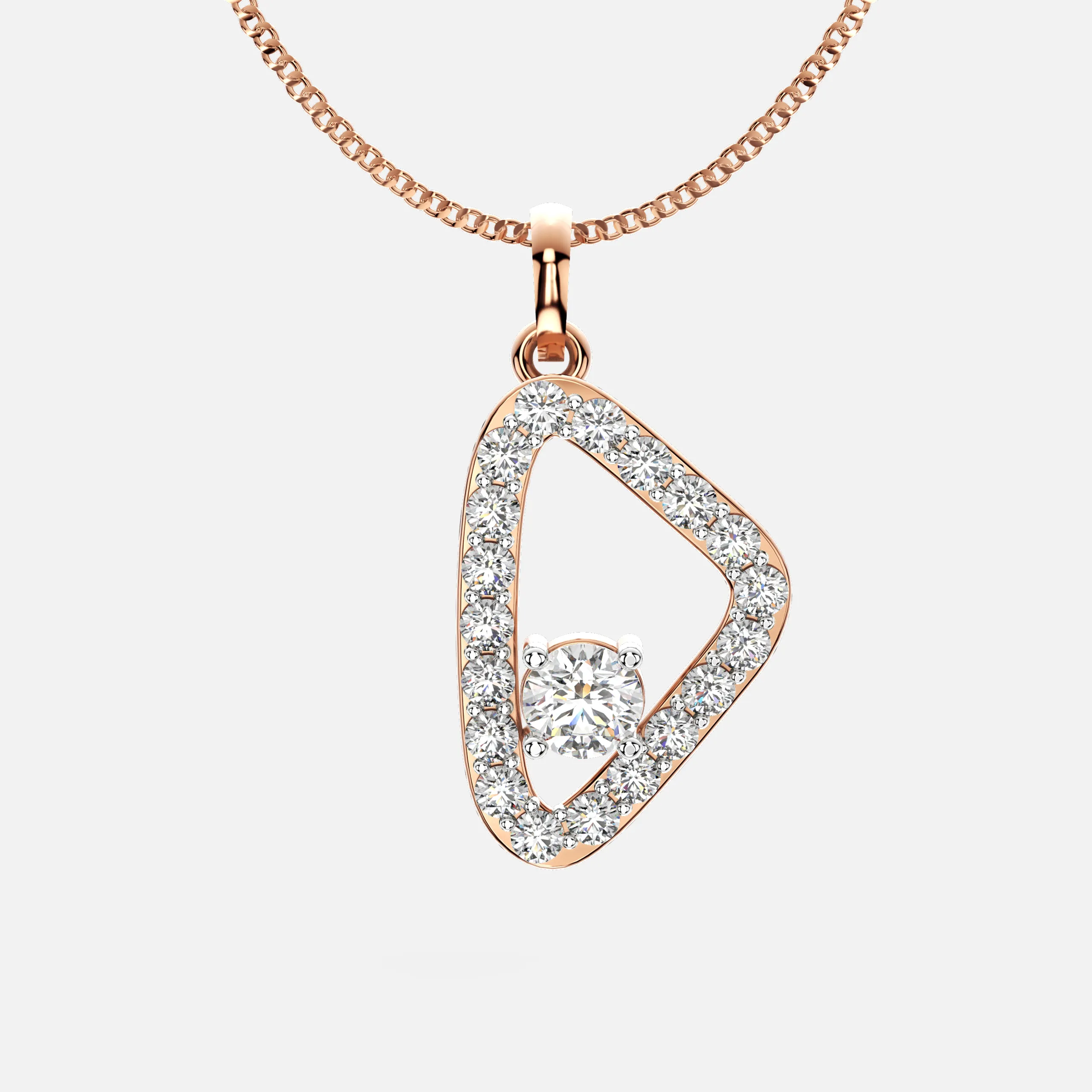 Timeless Prism Diamond Pendant