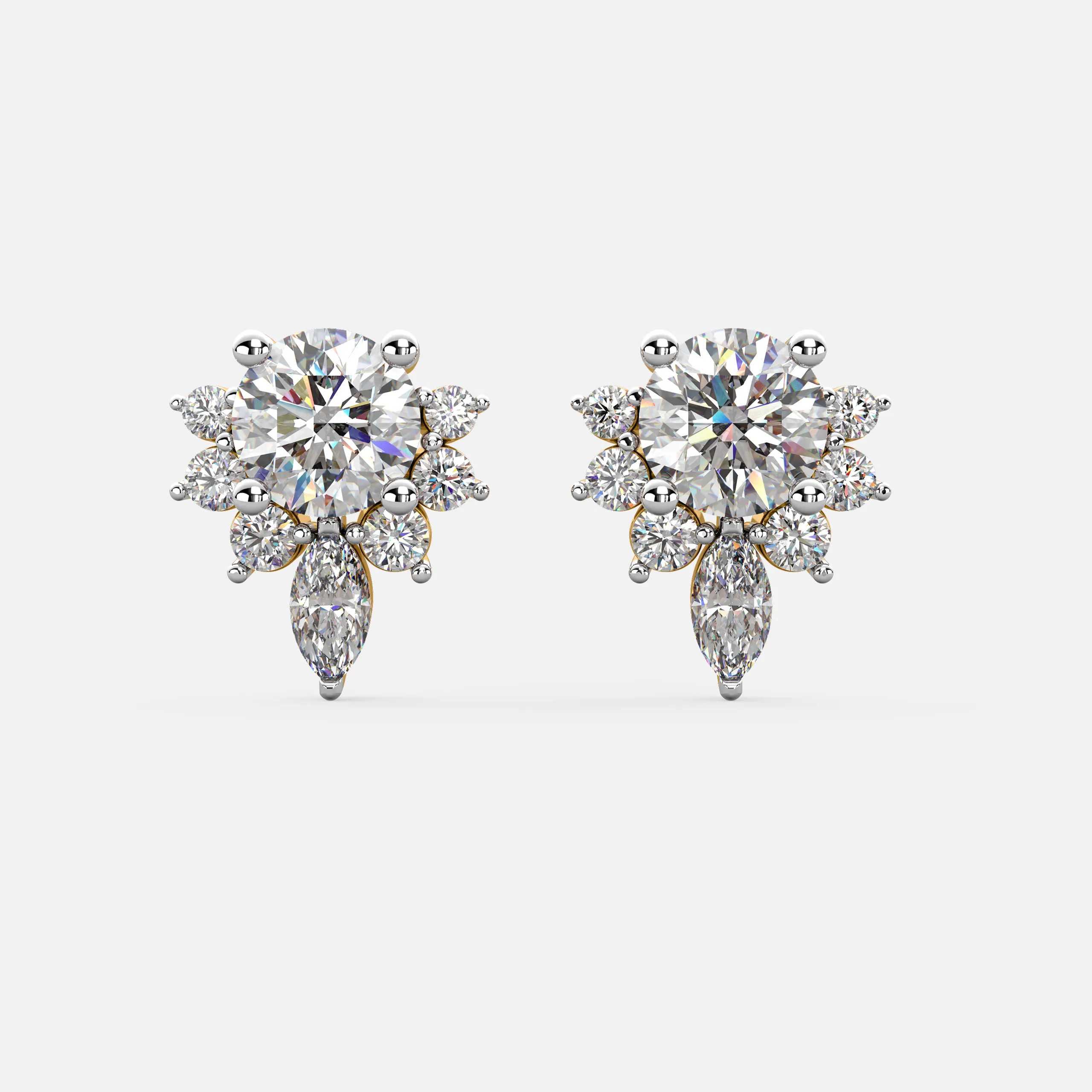 Aurora Bloom Diamond Earrings