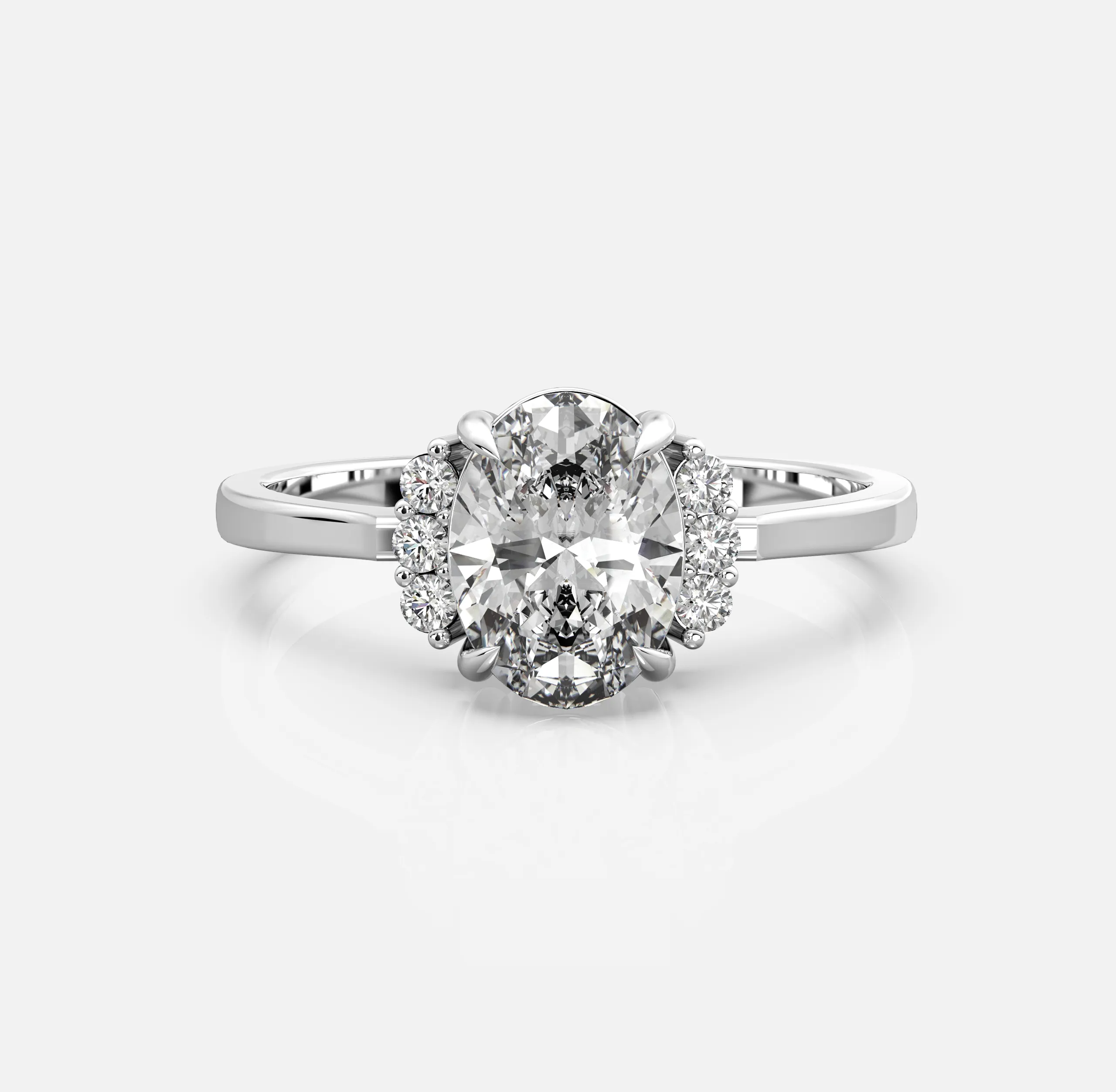 Oval Brilliance Diamond Ring