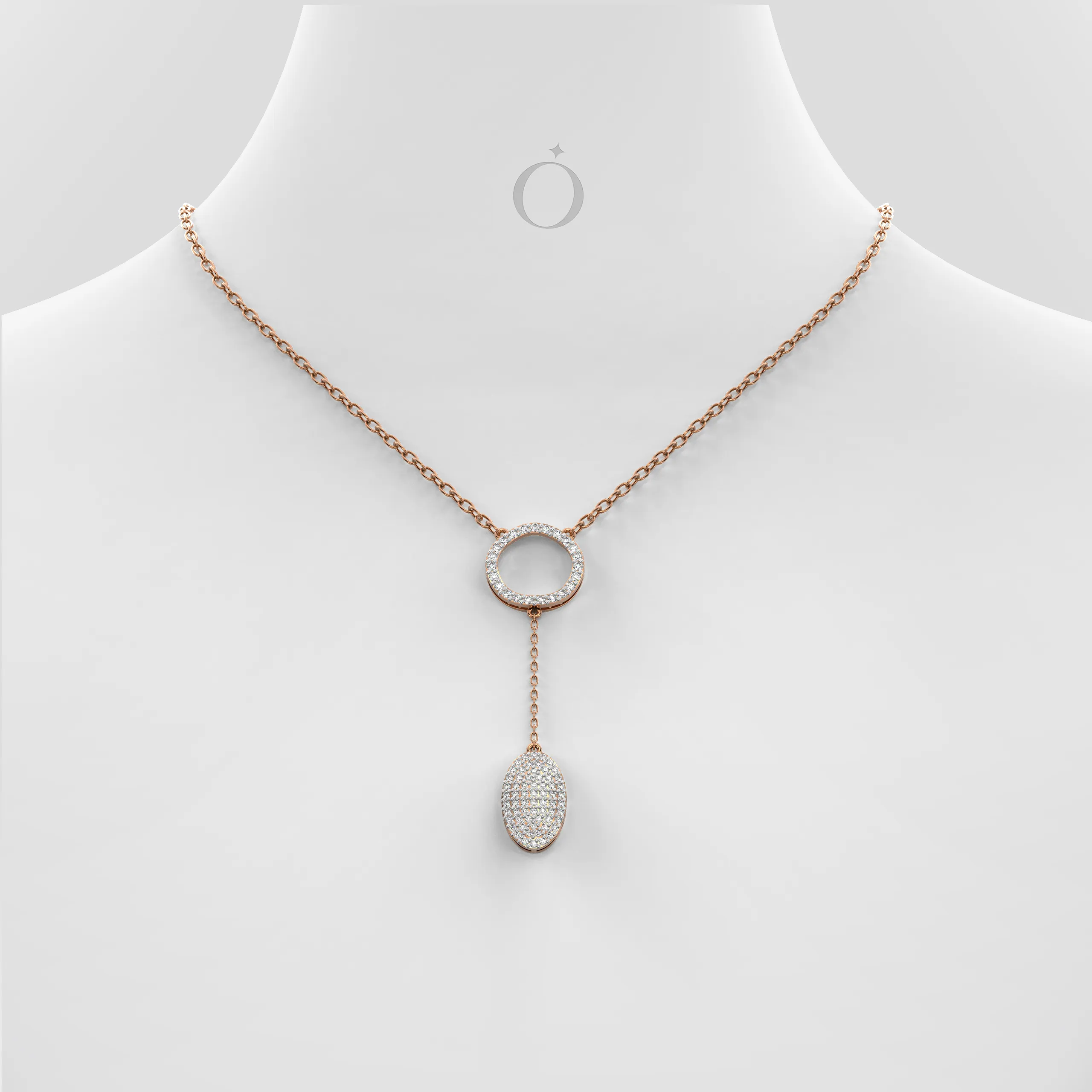 Lunovelle Drop Necklace