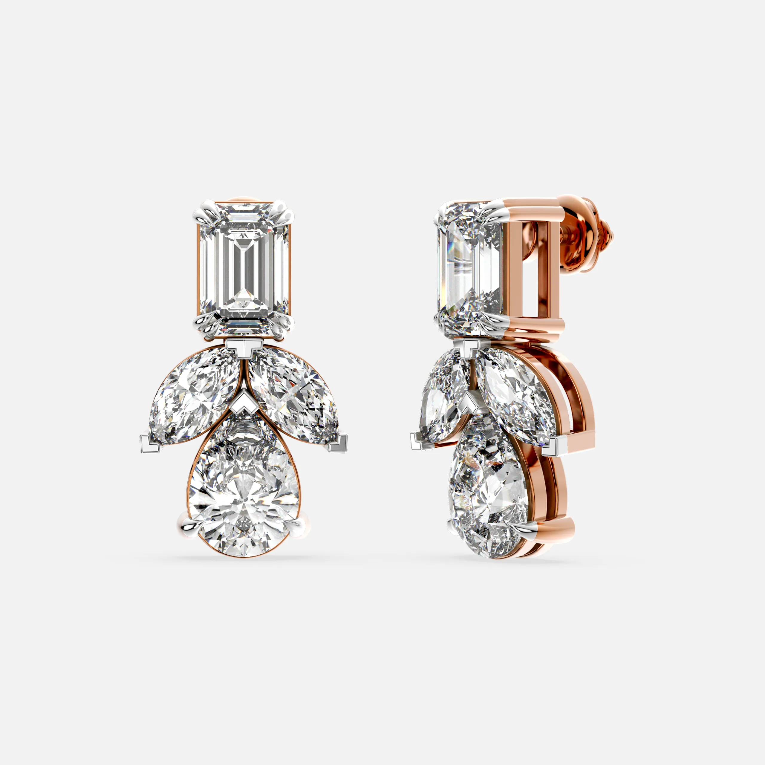 Shining Petal Earrings