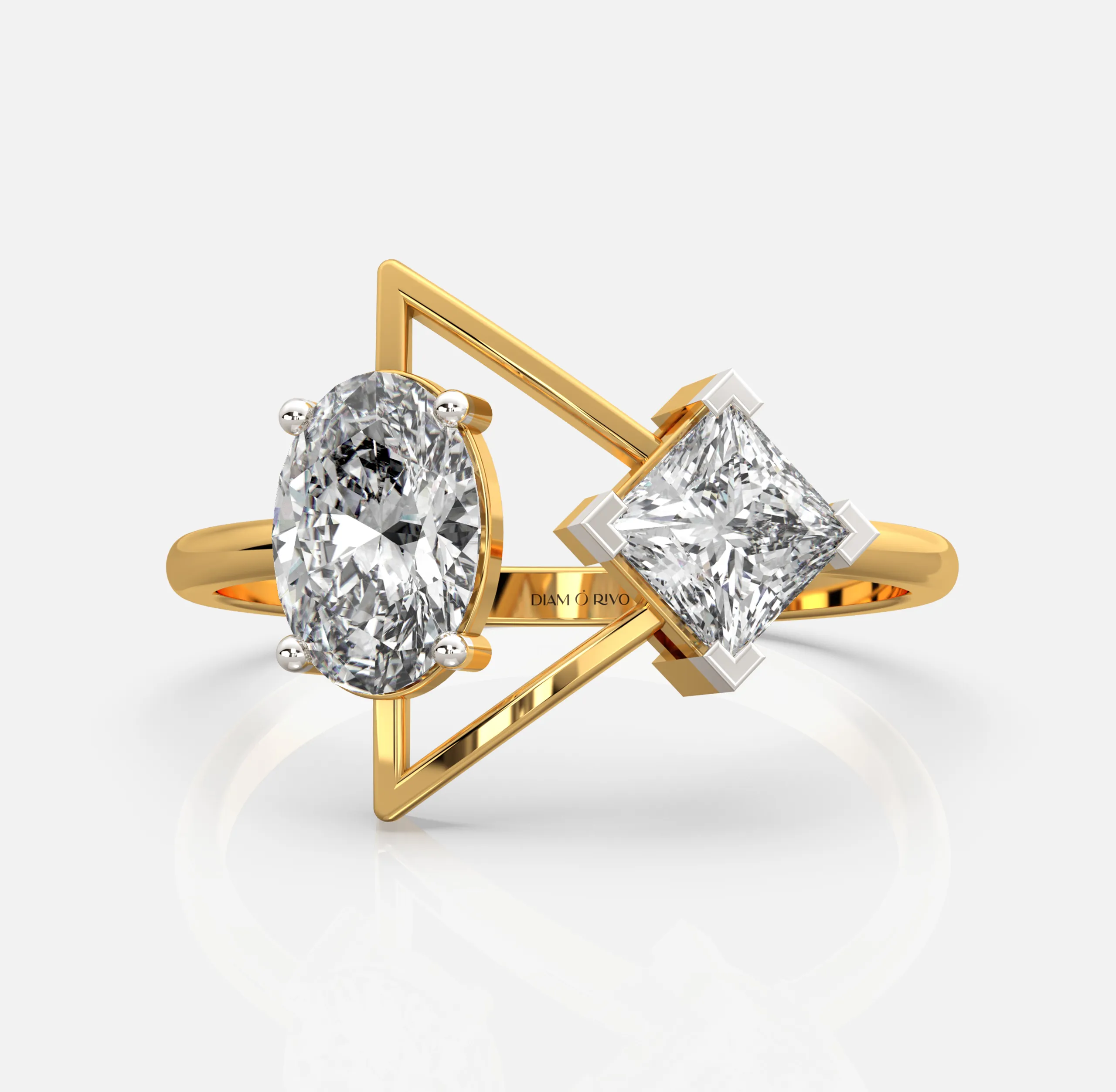 Aurora Duo Diamond Ring