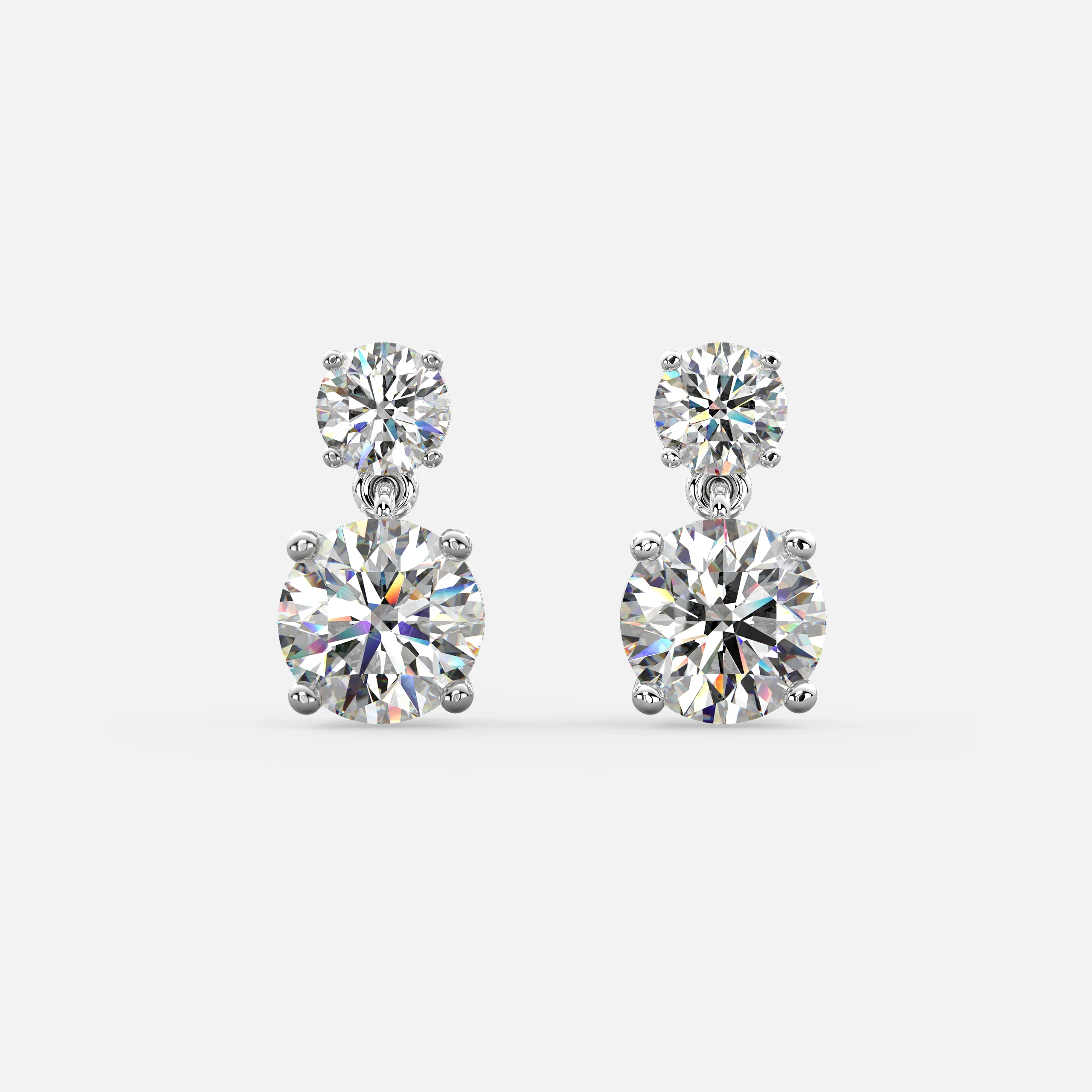 Aurora Dual Spark Earrings