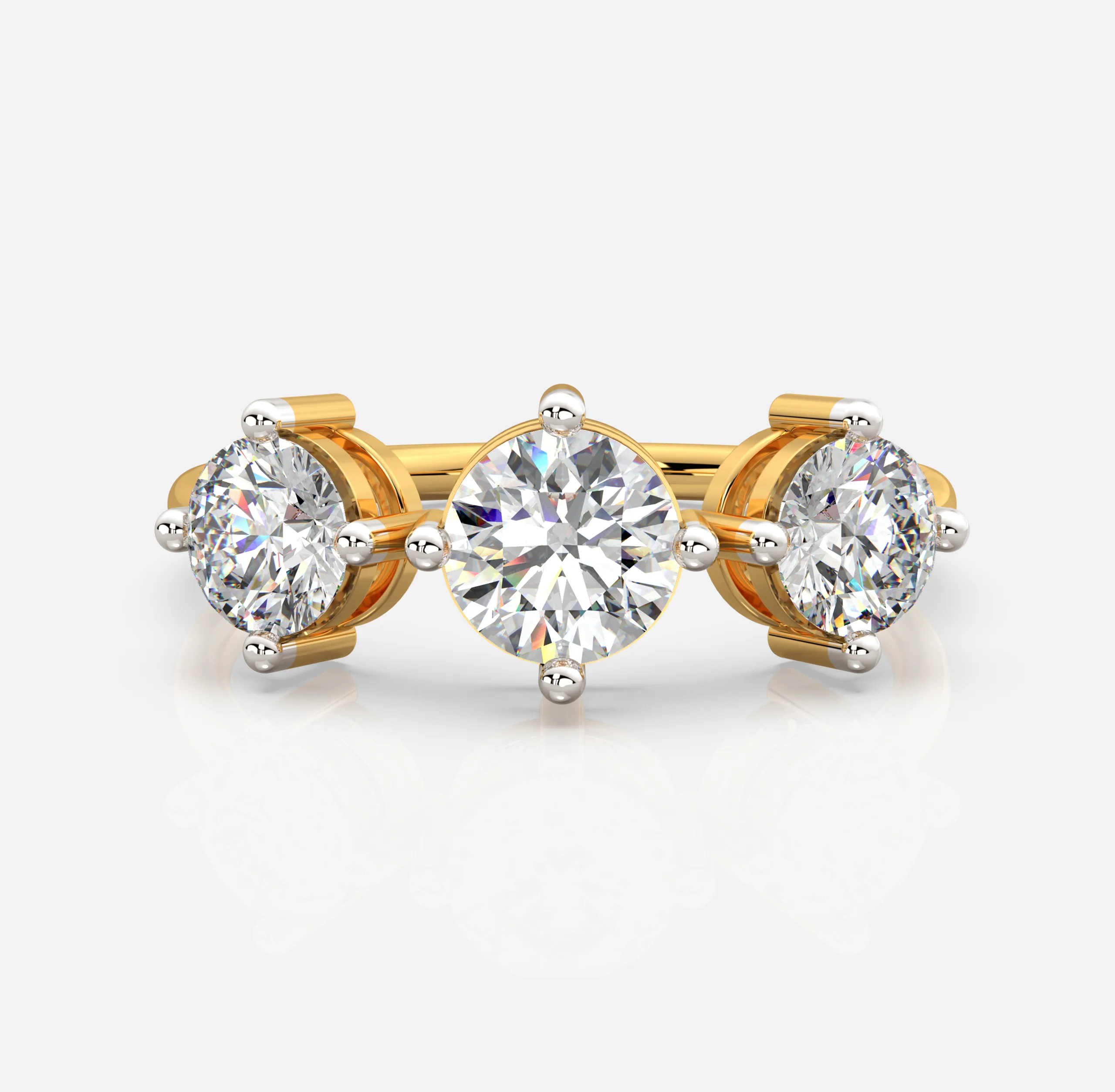 Eterna Trio Diamond Ring