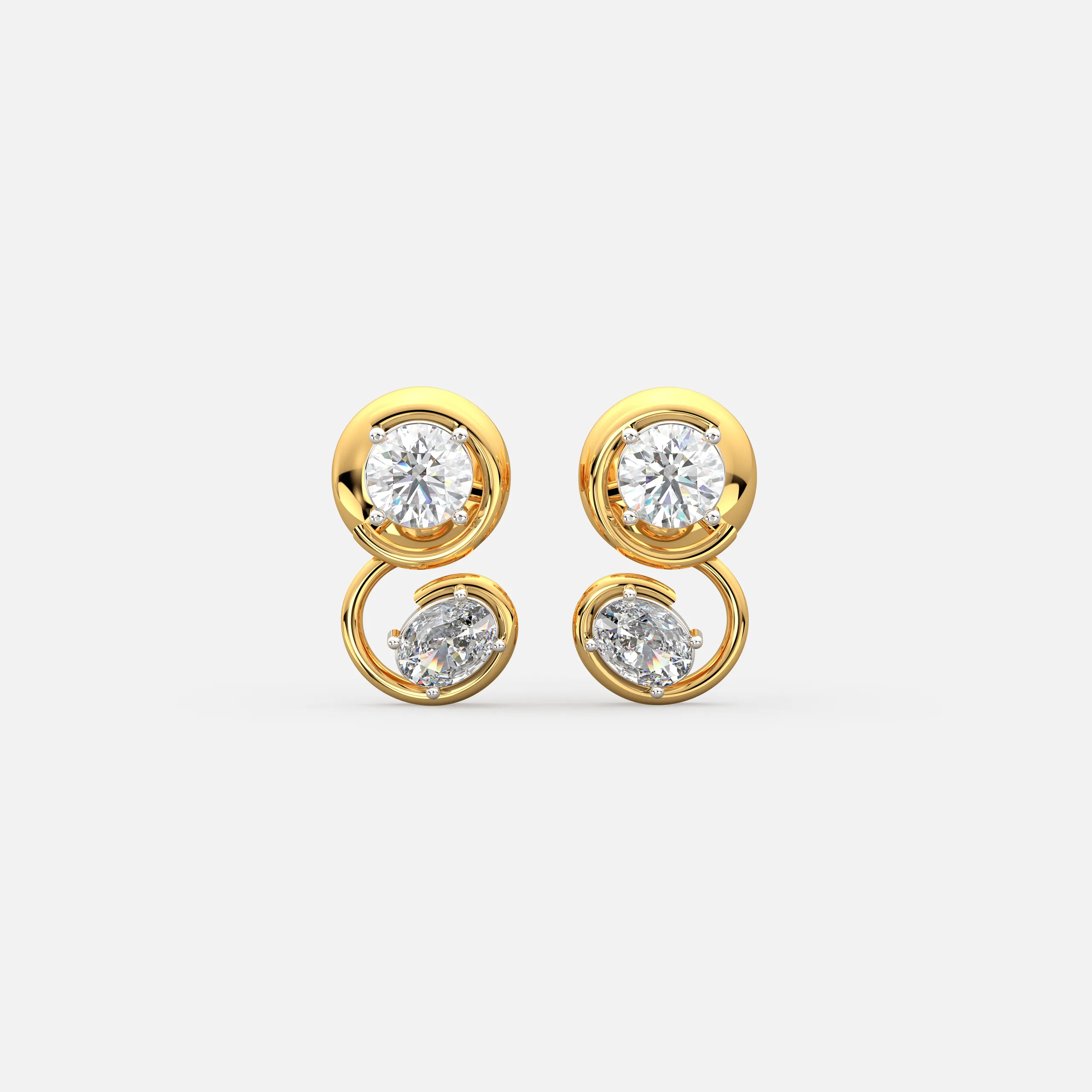 Spiral Bloom Earrings