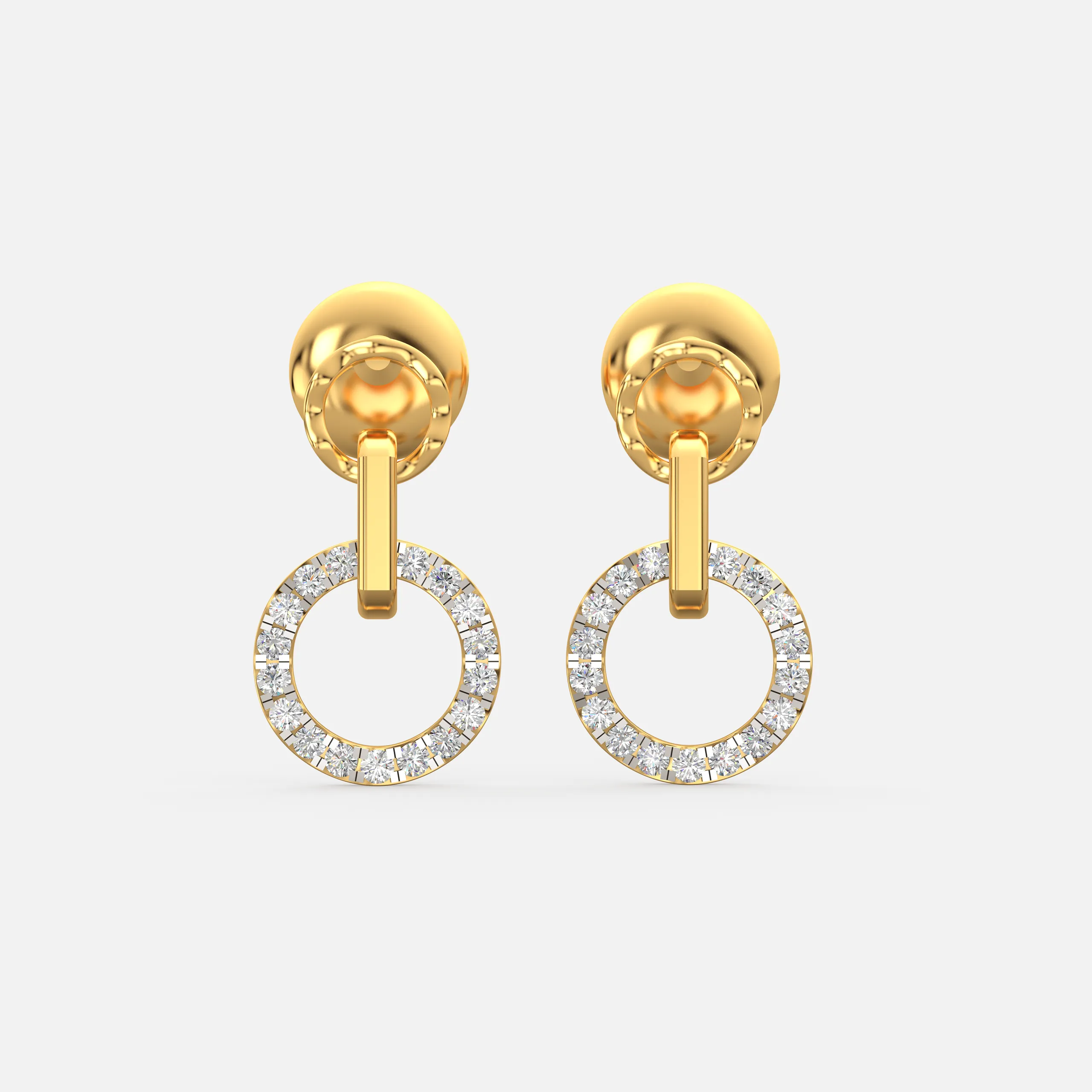 Cirque Halo Drop Earrings